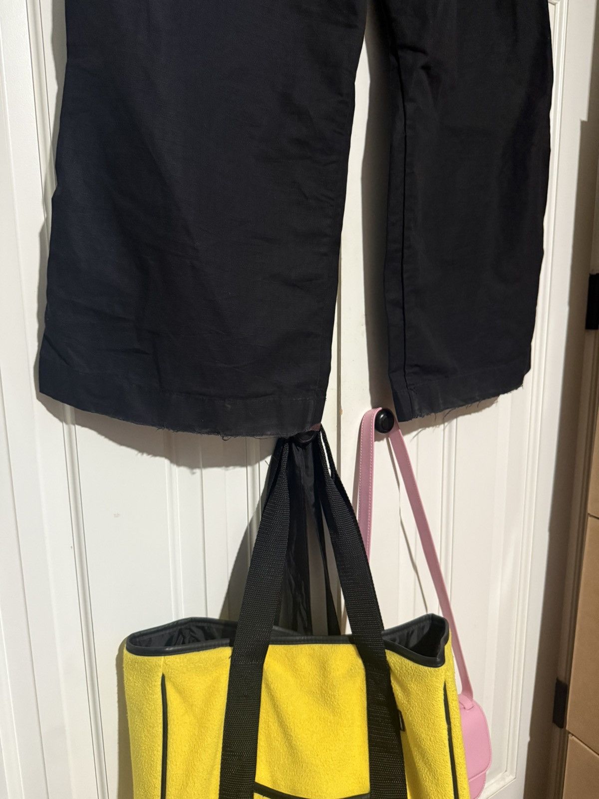 Rick Owens Drkshdw Rick Owens DRKSHDW Black Geth Bela Pants Size US 31 - 3 Thumbnail