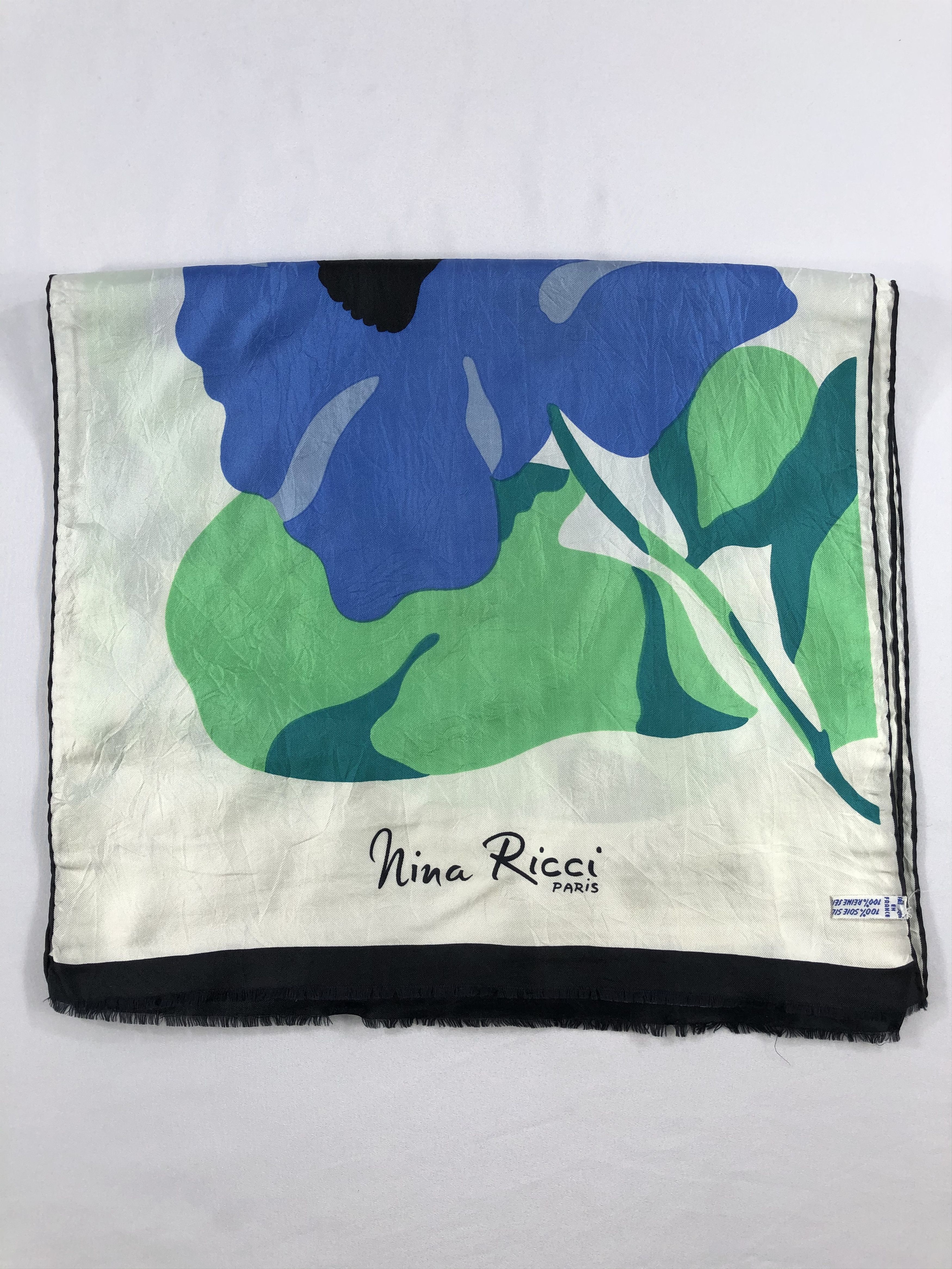 Nina Ricci Vintage Nina Ricci Silk Scarf Size ONE SIZE - 2 Thumbnail