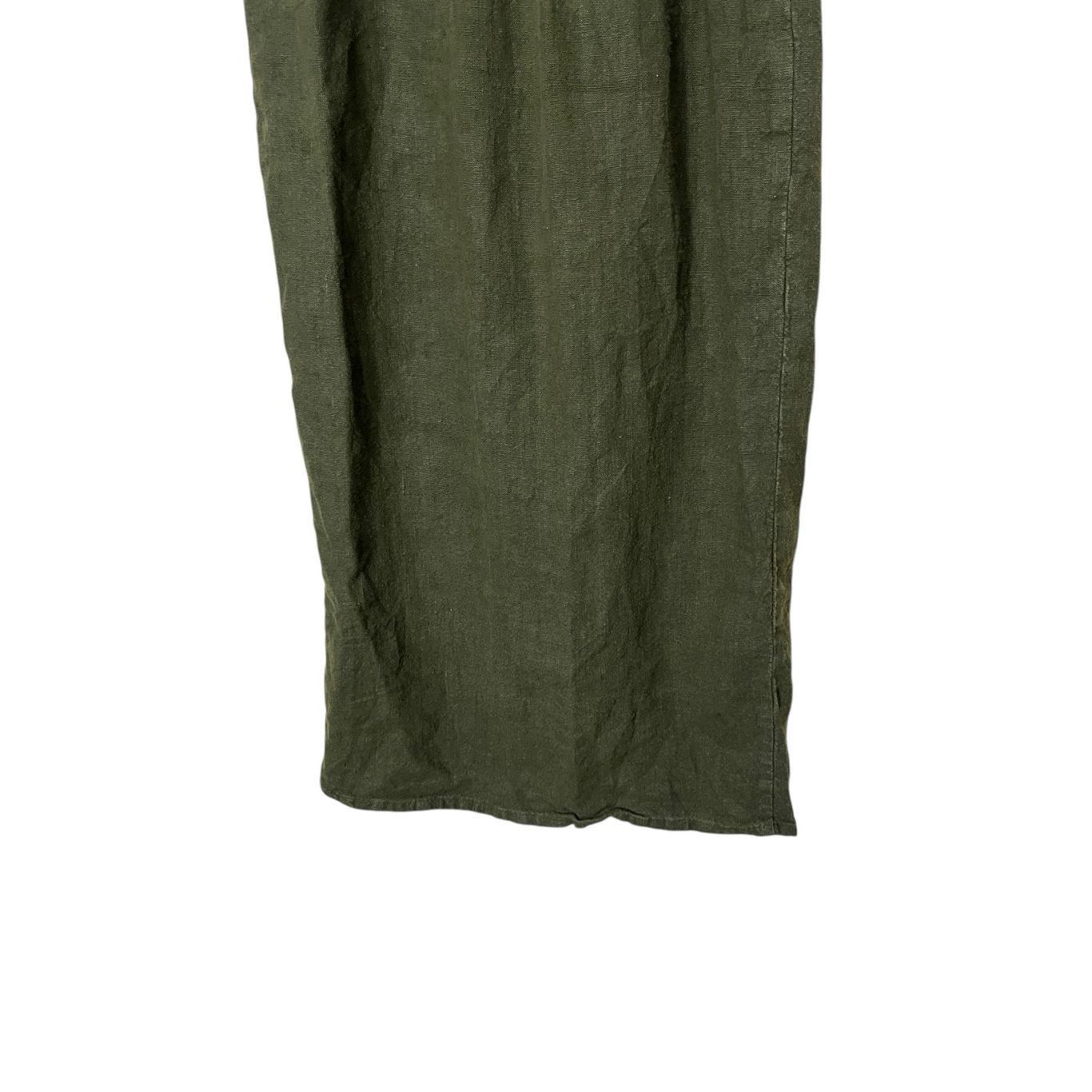 Other Vintage Two Star Dog 100% Hemp Green Maxi Skirt Size Medium Size 28" / US 6 / IT 42 - 3 Thumbnail