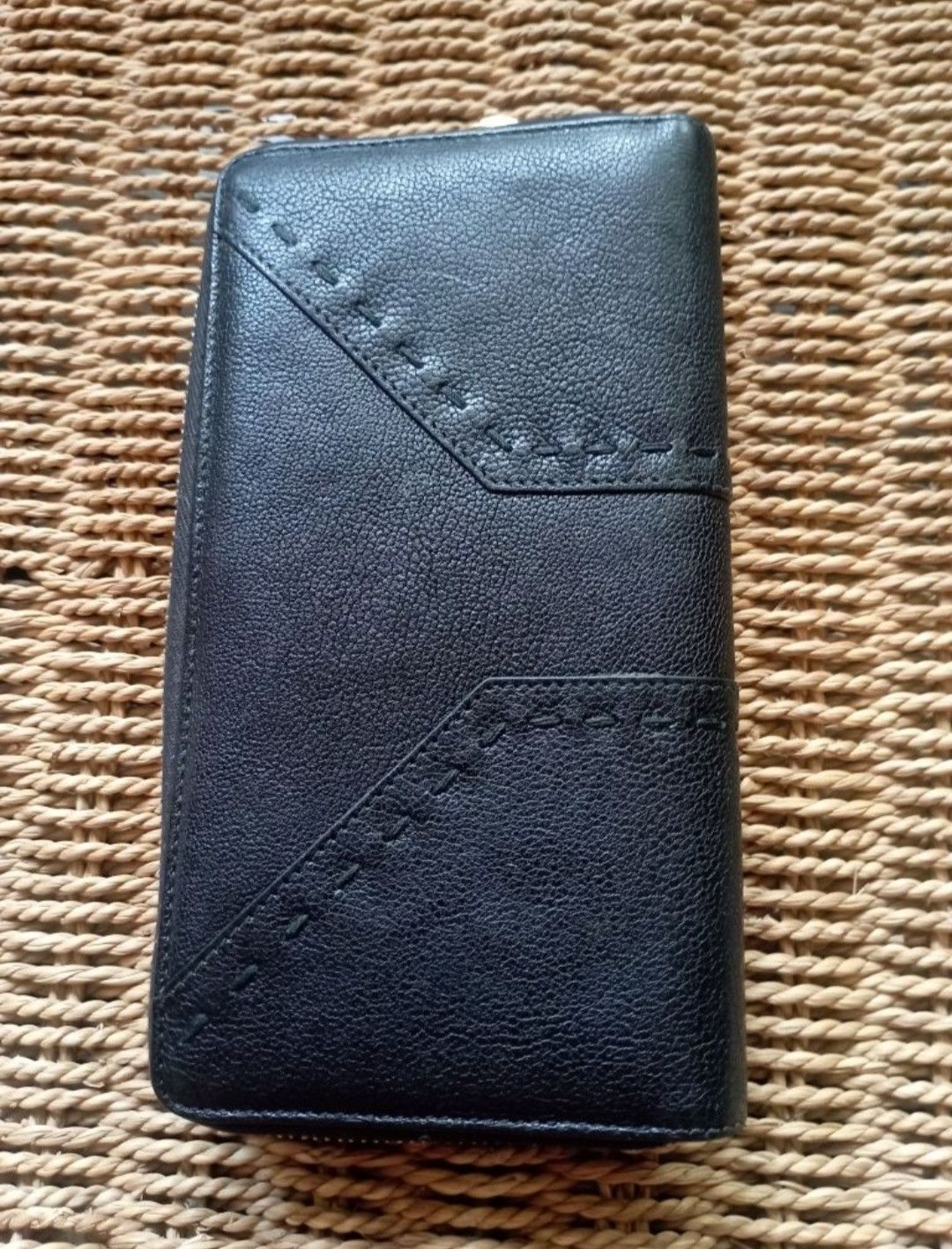 Yves Saint Laurent Yves Saint Laurent Tri-Fold Leather Wallet Size ONE SIZE - 5 Thumbnail