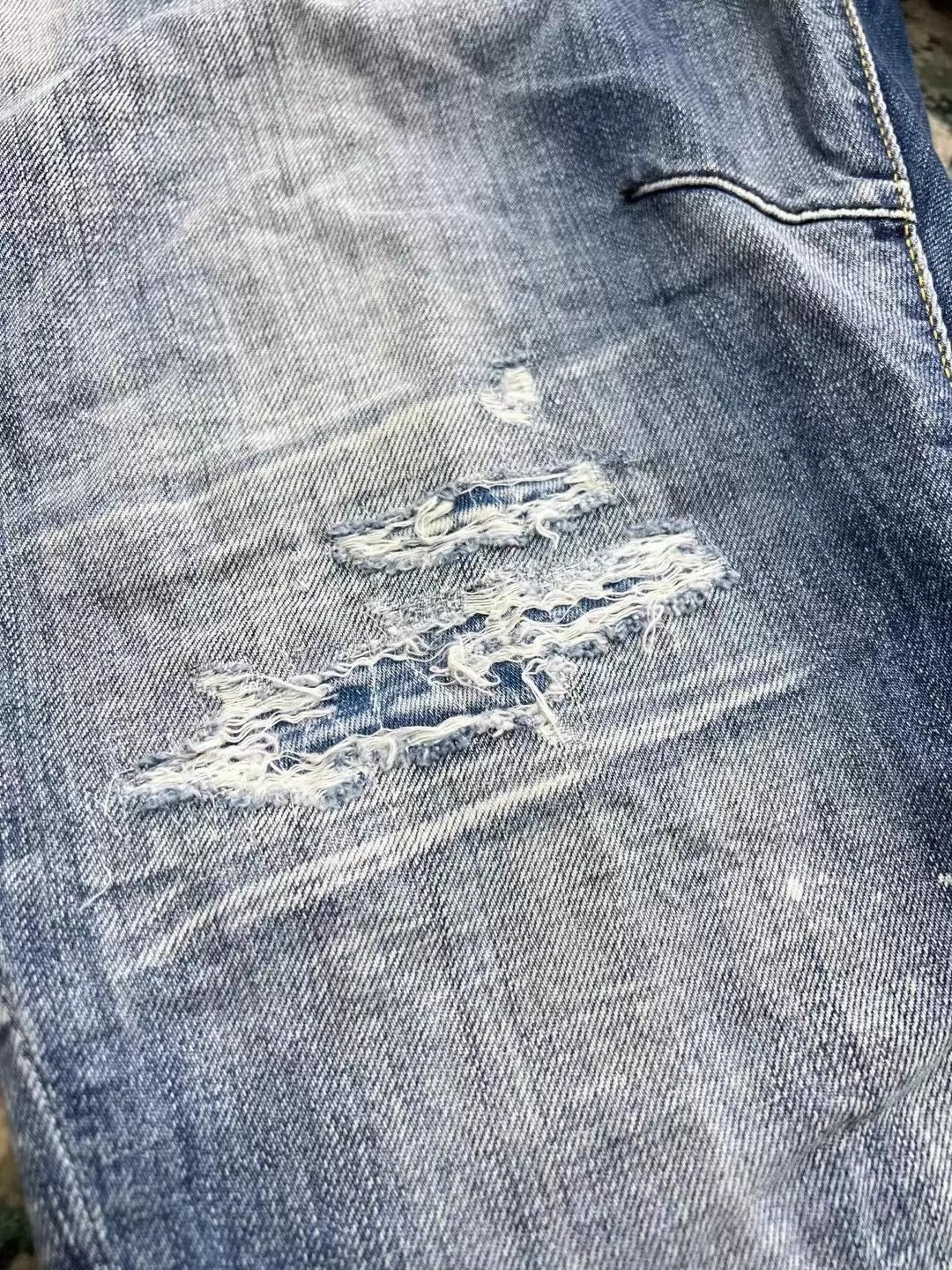 Dsquared2 Dsquared2 2022FW Tailored Combat Light Blue Denim Jeans Size US 28 / EU 44 - 4 Thumbnail