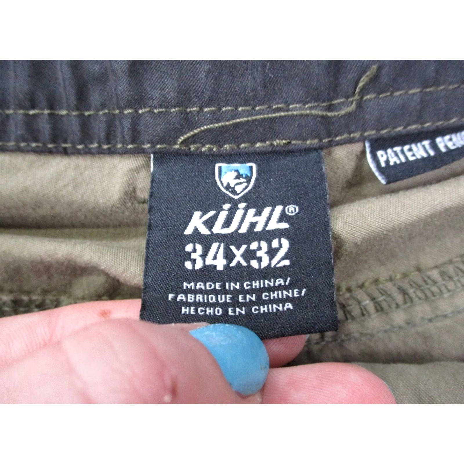 Vintage Kuhl Pants Mens 34 X 32 Beige Slax Carpenter Pants Mens Regular Size 34 Beige Pockets Casual Rock Climbing Hiking Utility Size US 33 - 7 Thumbnail