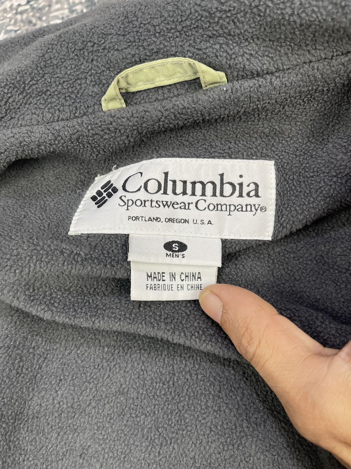 Vintage 90s Columbia Sportswear Nylon Zipper Jackets