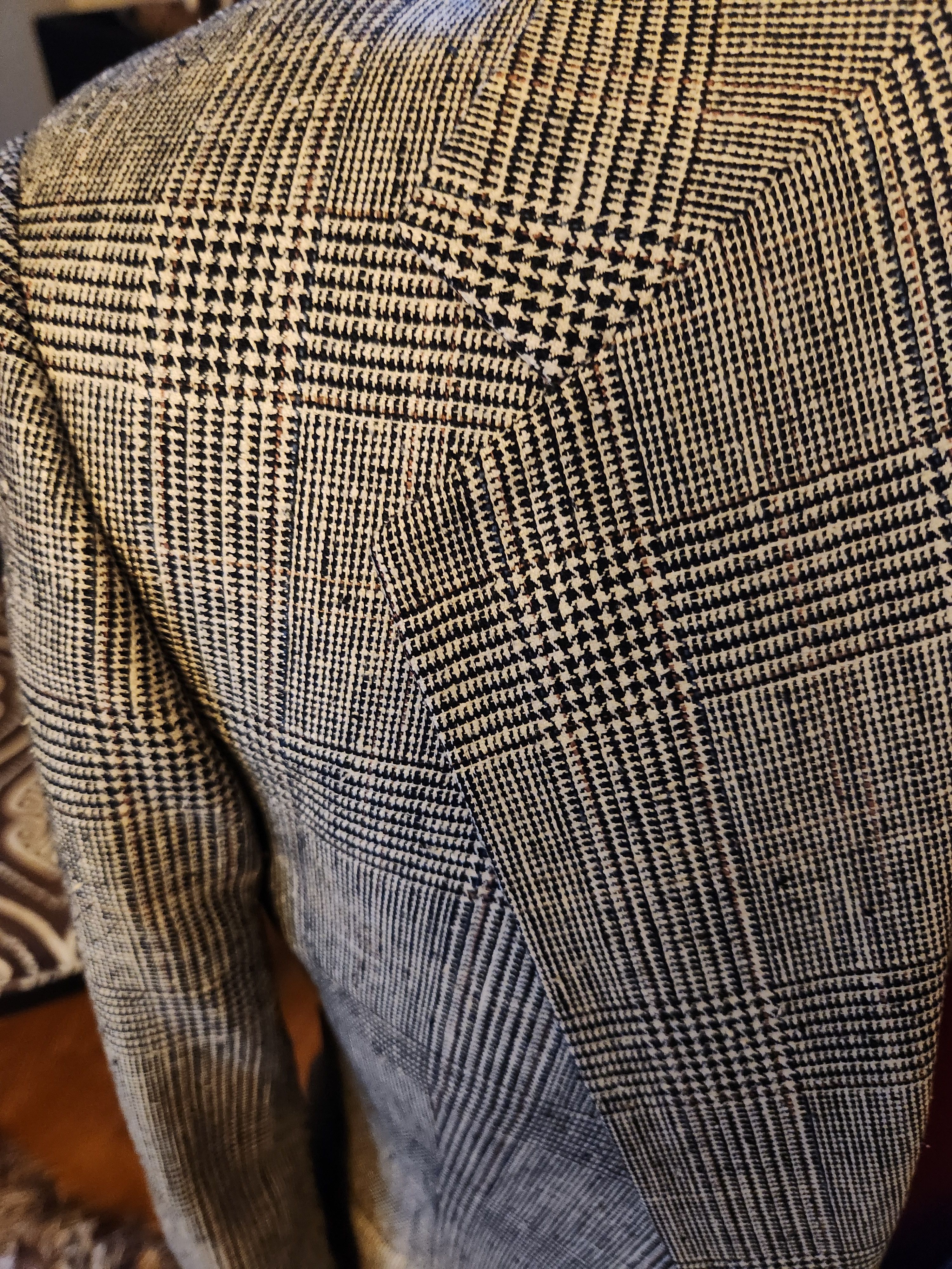 Other Alltons Clothiers Custom Tailored Silk/Linen Blazer Size 42L - 3 Thumbnail