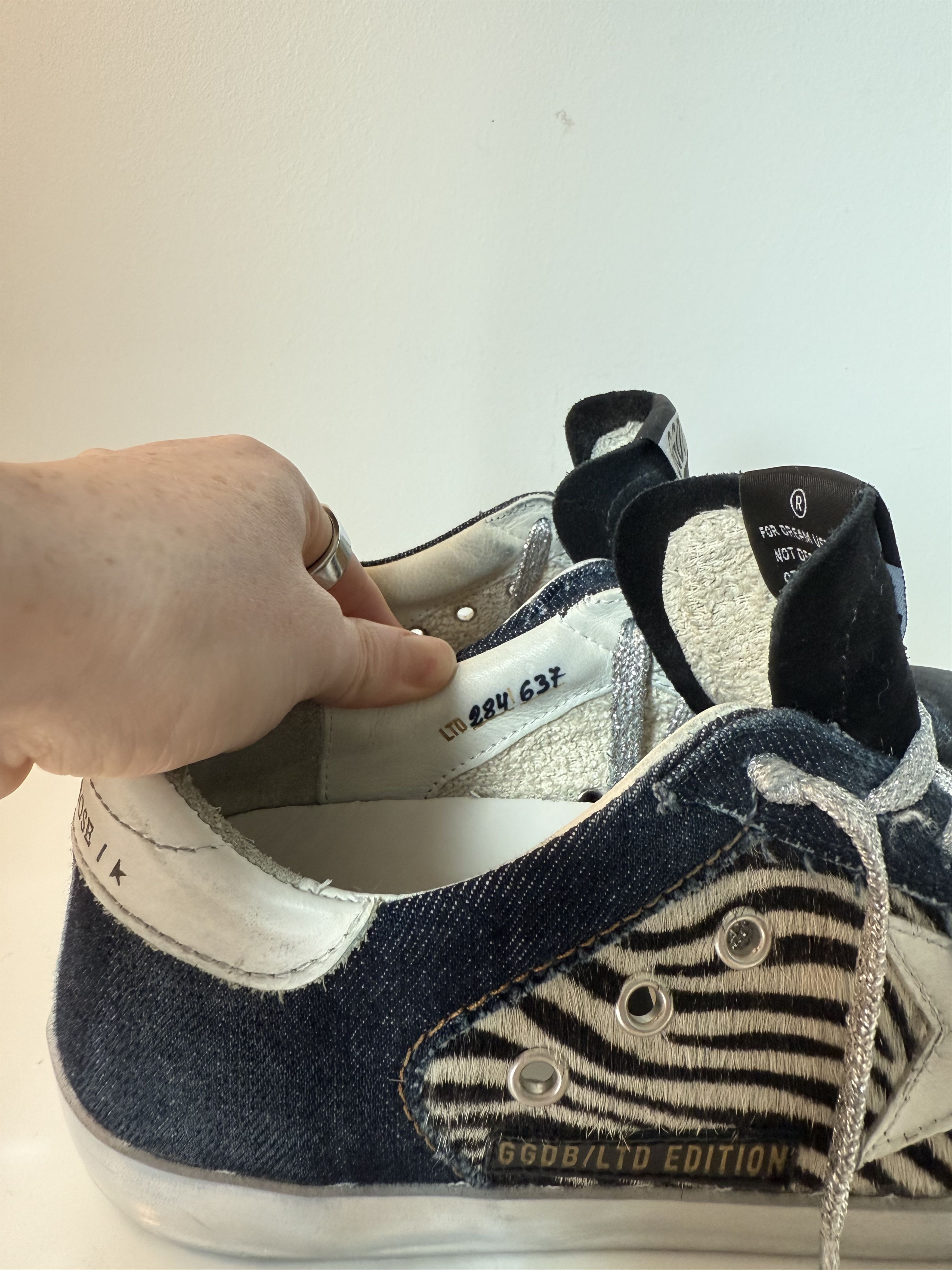 Golden Goose Golden Goose Limited Edition Denim Super Star Size US 8 / IT 38 - 3 Thumbnail