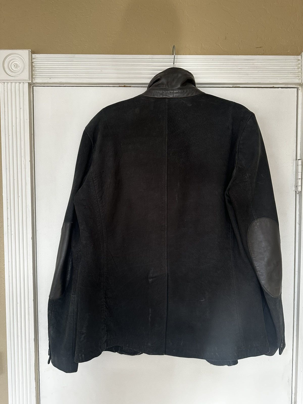 Allsaints AllSaints Survey Layered Leather Jacket Size US M / EU 48-50 / 2 - 2 Thumbnail