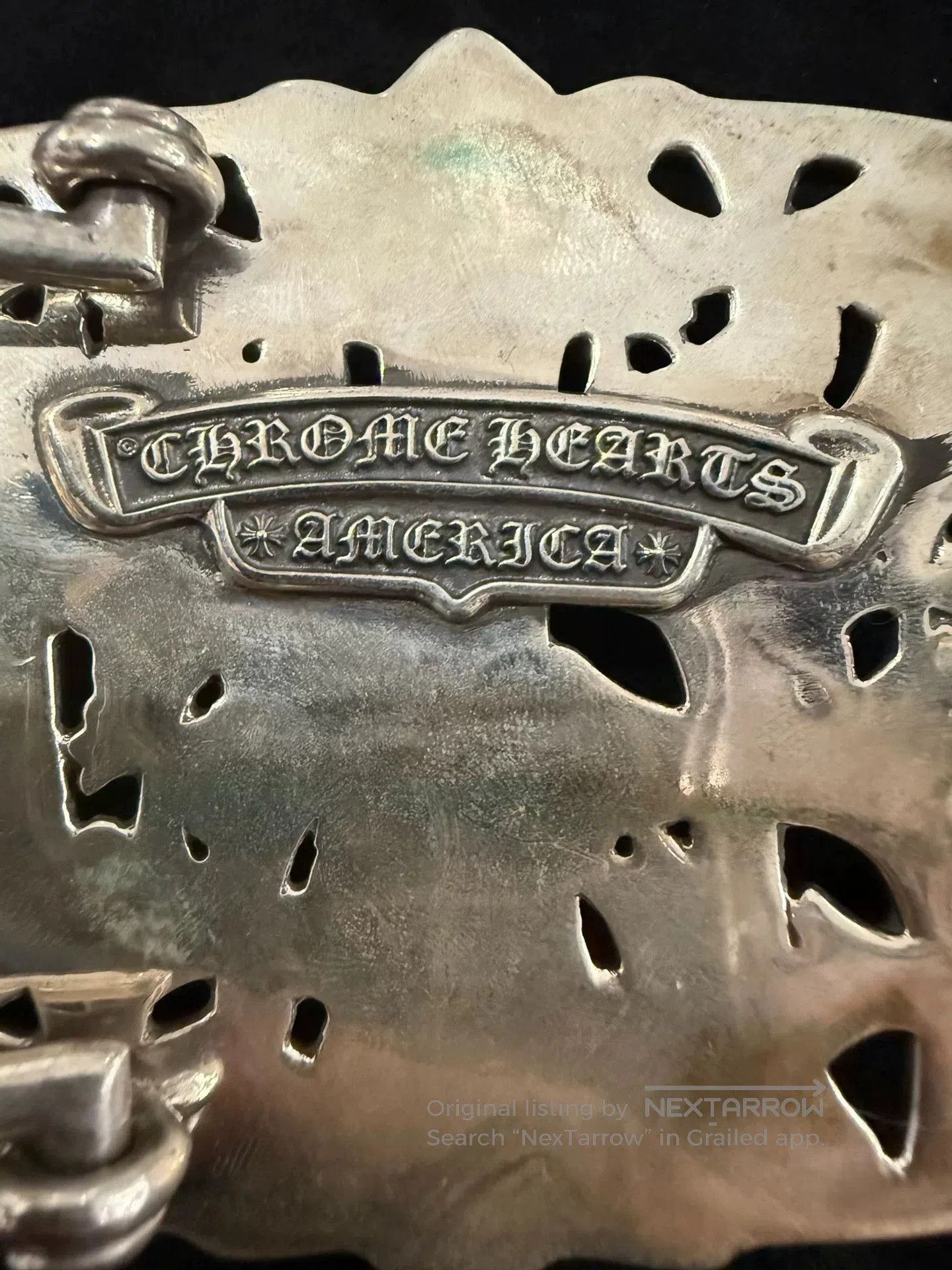 Chrome Hearts Chrome Hearts Cross Belt Buckle. Size ONE SIZE - 6 Thumbnail