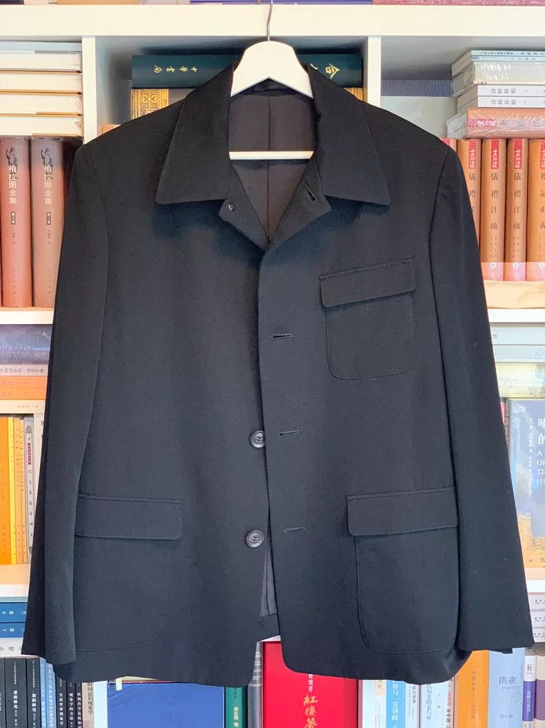 Yohji Yamamoto Thin wool jacket 2506-Nextarrow