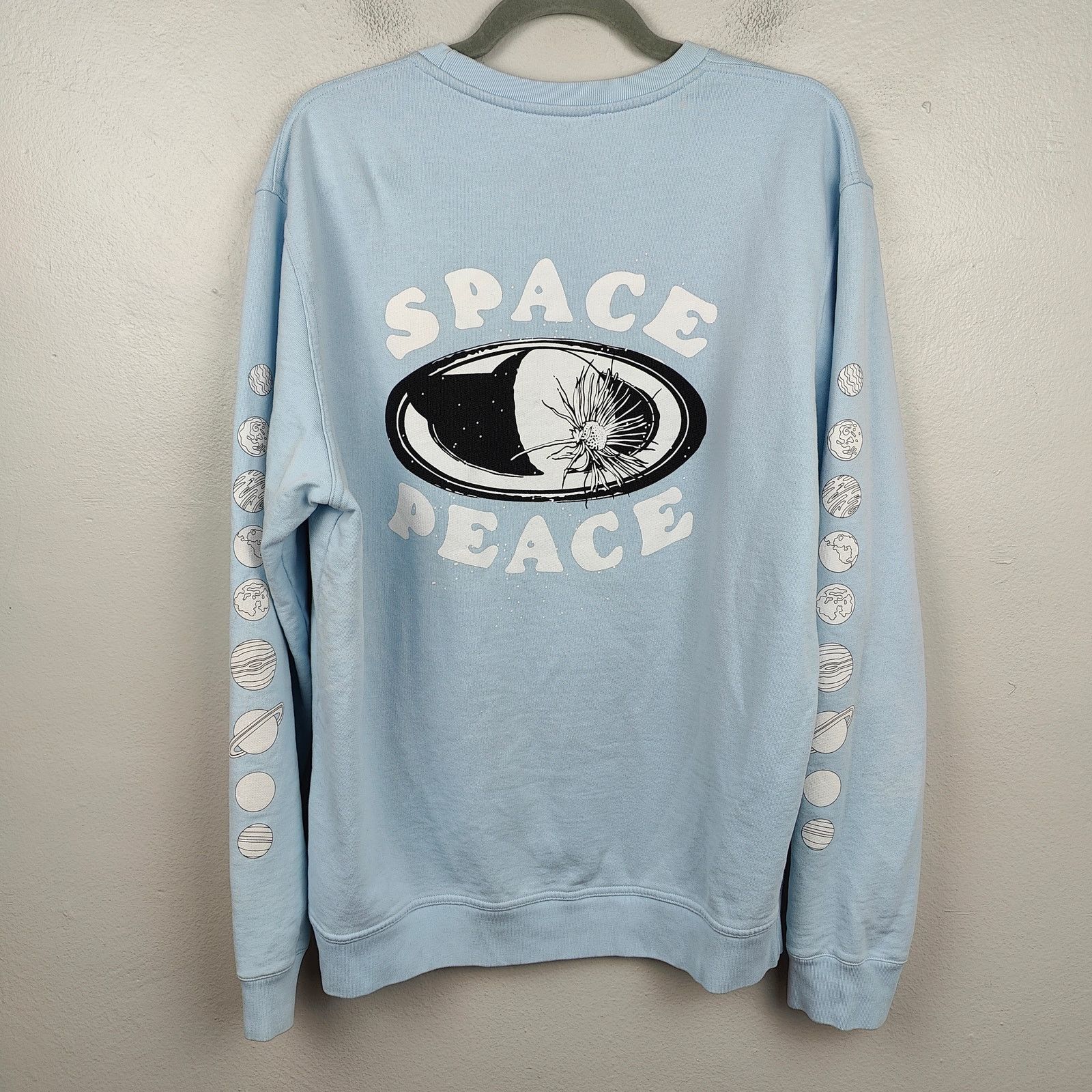 Other Enterprise Japan Sweatshirt Mens Large Light Blue Space Size US L / EU 52-54 / 3 - 5 Thumbnail