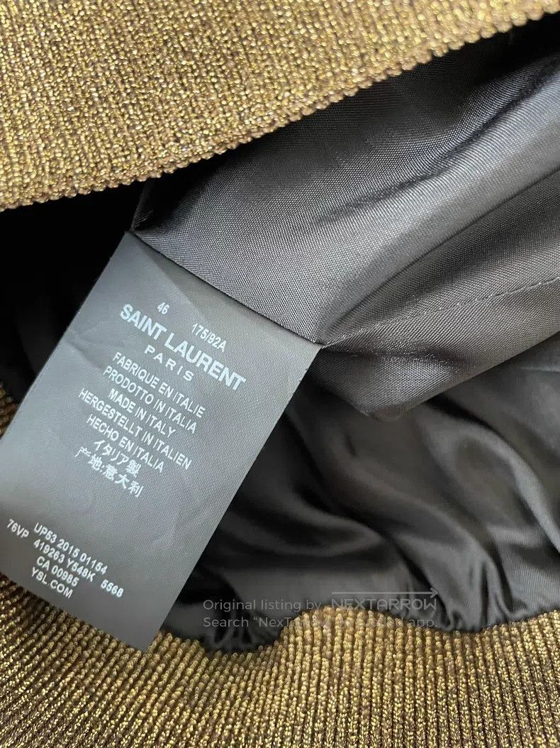 Saint Laurent Paris Saint Laurent Paris Spring/Summer silk palm tree jacket Size US S / EU 44-46 / 1 - 5 Thumbnail