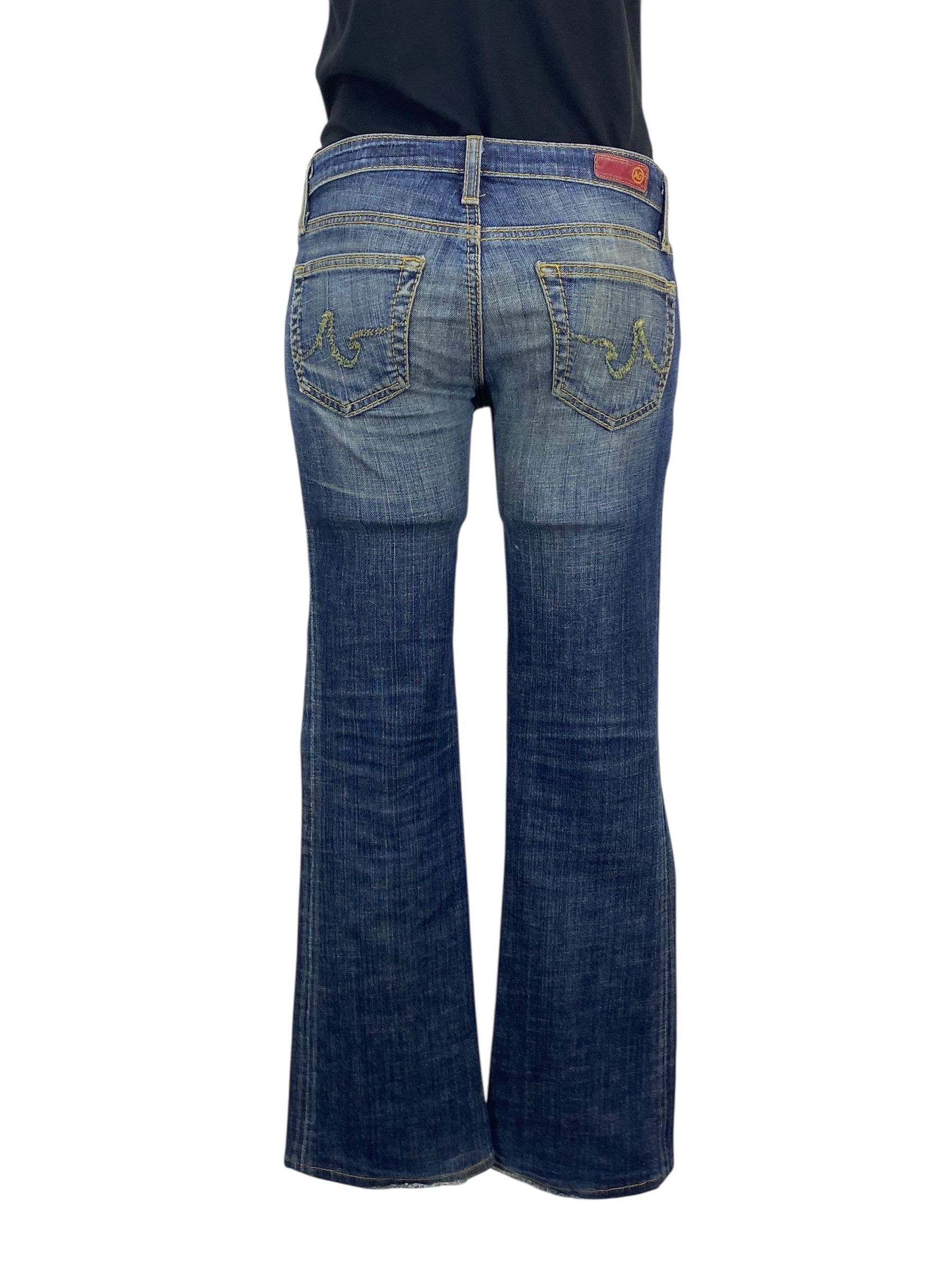 AG Adriano Goldschmied Adriano Goldschmied Low Rise Jeans Made in USA Size 25" / US 0 / IT 36 - 1 Thumbnail