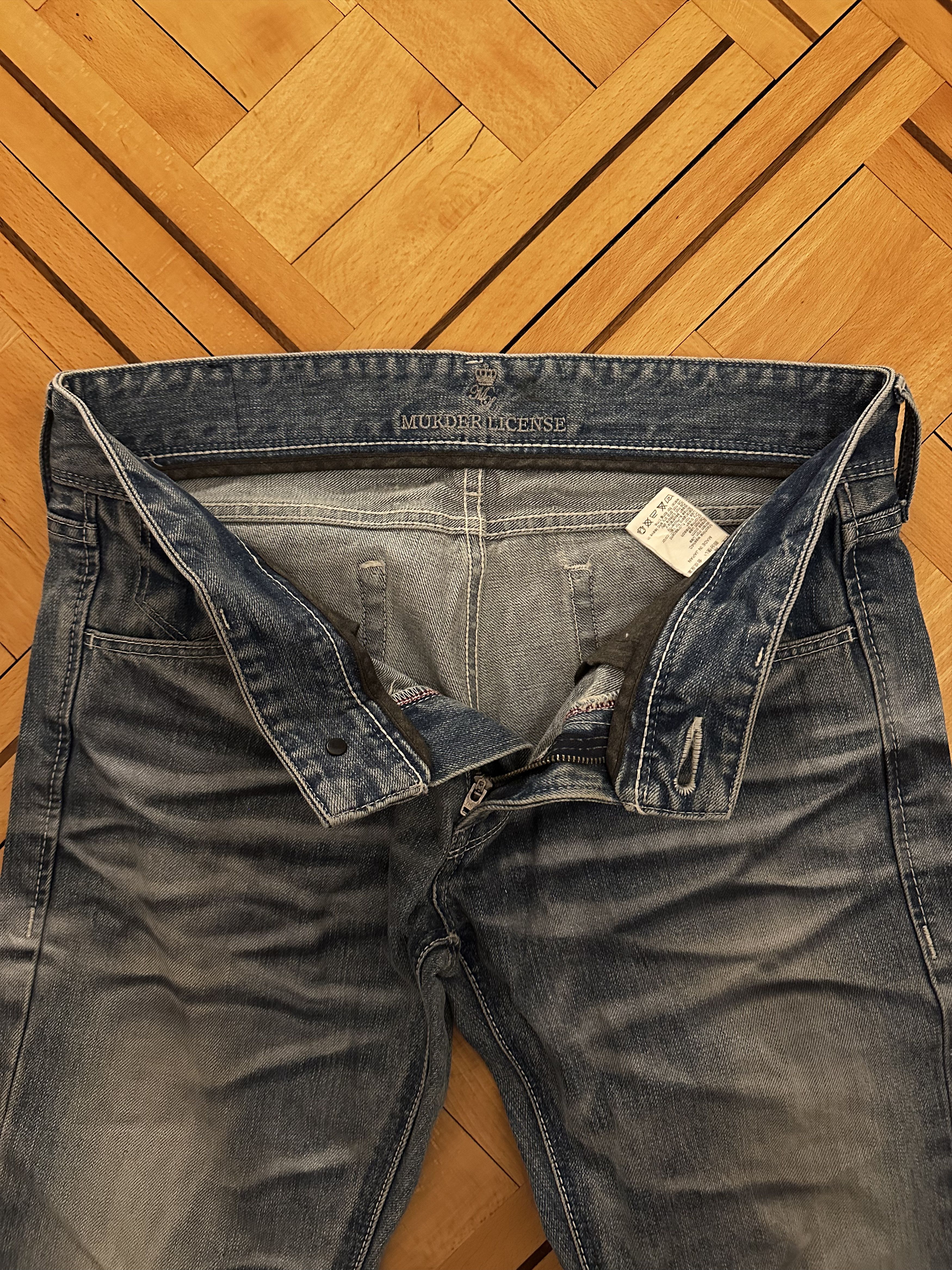 Murder License Murder License Japenese Archive Jeans Size US 30 / EU 46 - 4 Thumbnail