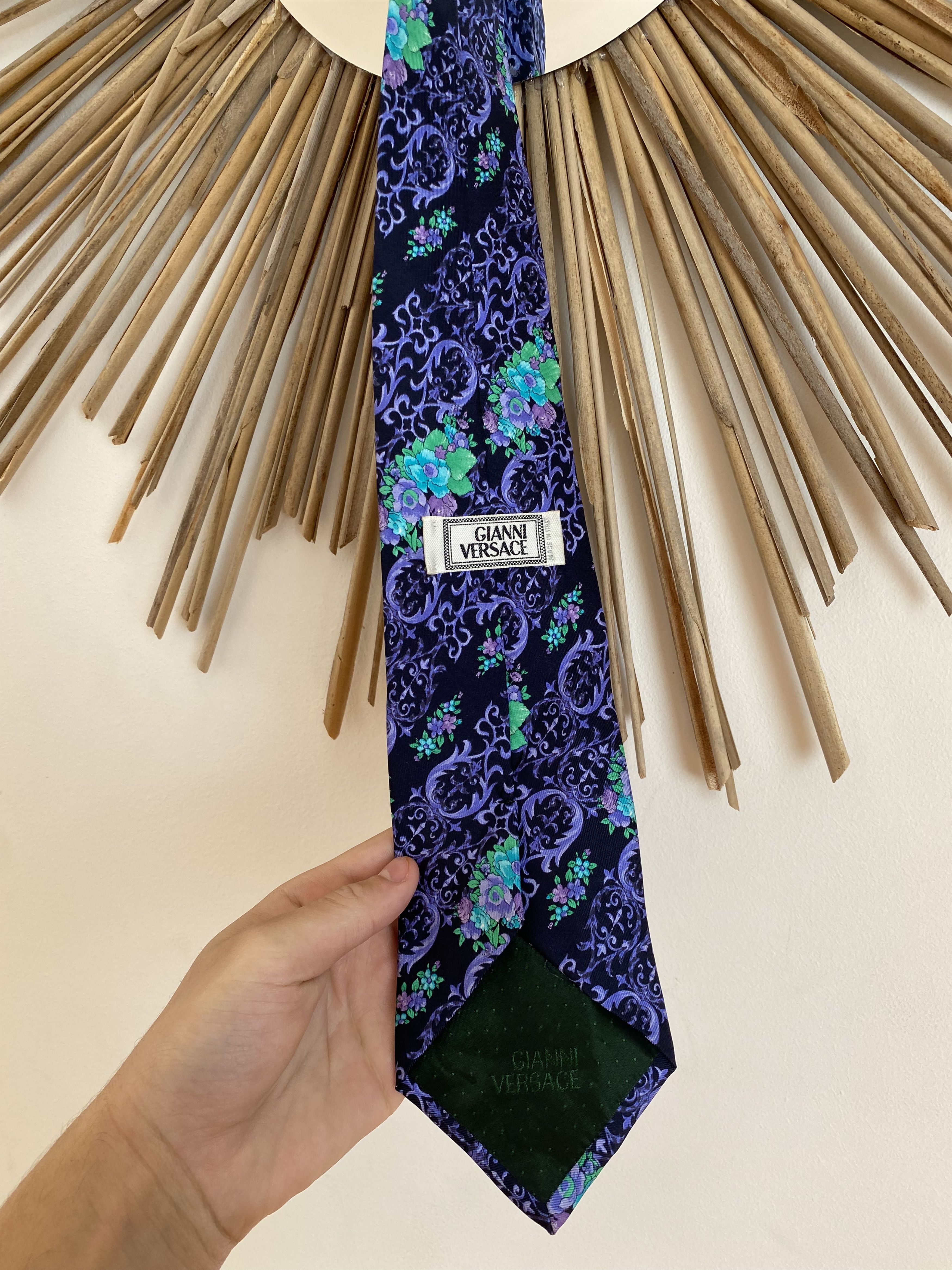 Versace RARE vintage Gianni Versace silk tie Size ONE SIZE - 2 Thumbnail