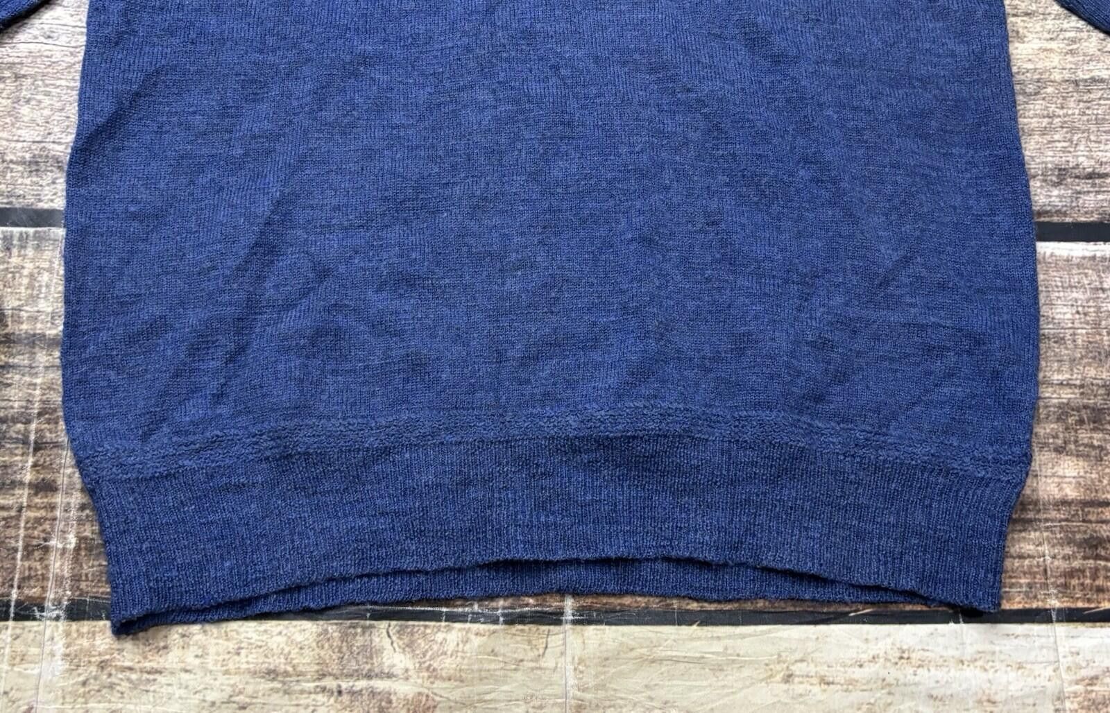 J.Crew J Crew Sweater Mens Large Merino Wool Suede Leather Patches Size US L / EU 52-54 / 3 - 5 Thumbnail