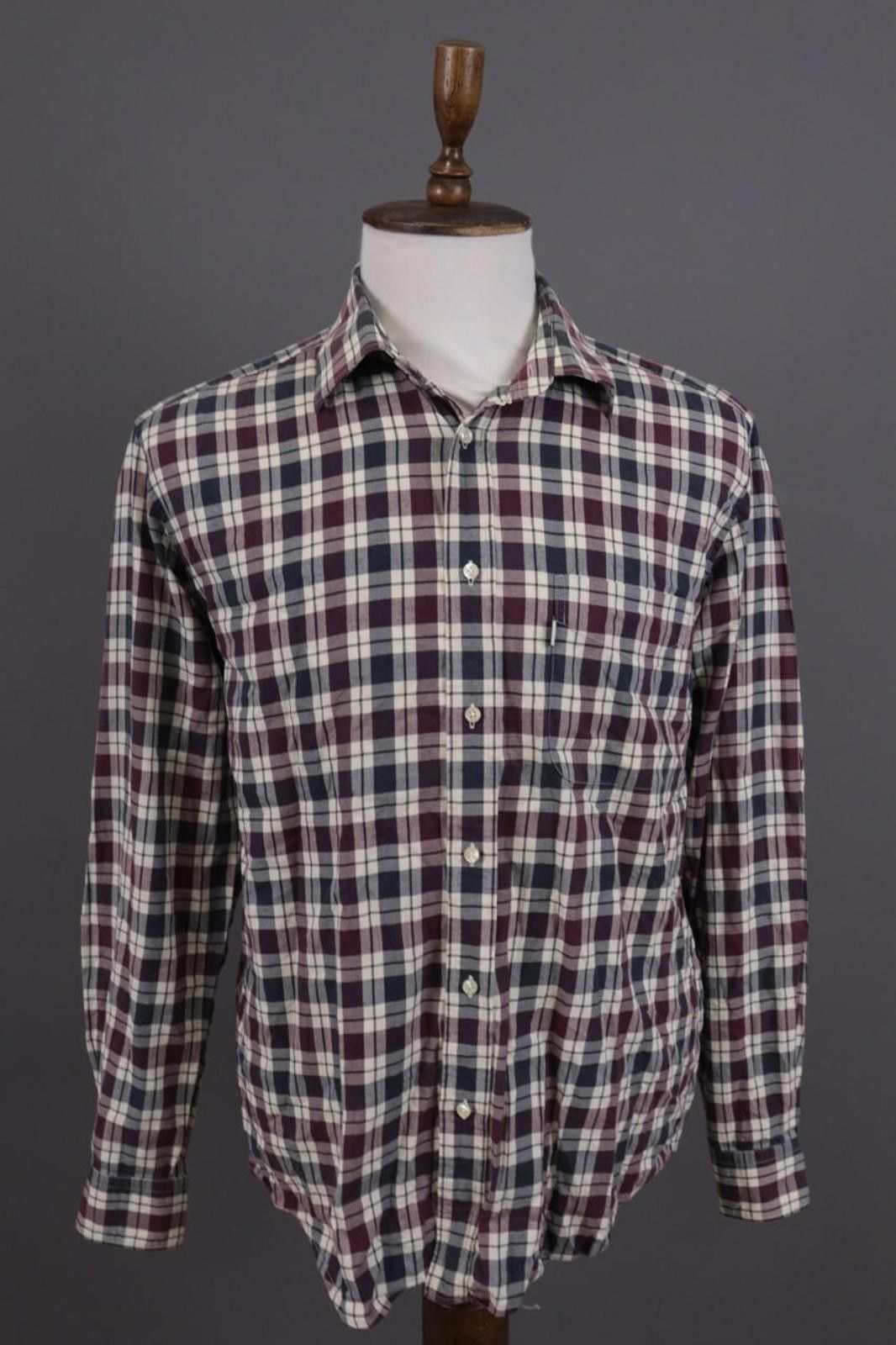 Barbour Barbour Regular Fit Multicolor Check Plaid Shirt Size L Size US L / EU 52-54 / 3 - 1 Thumbnail