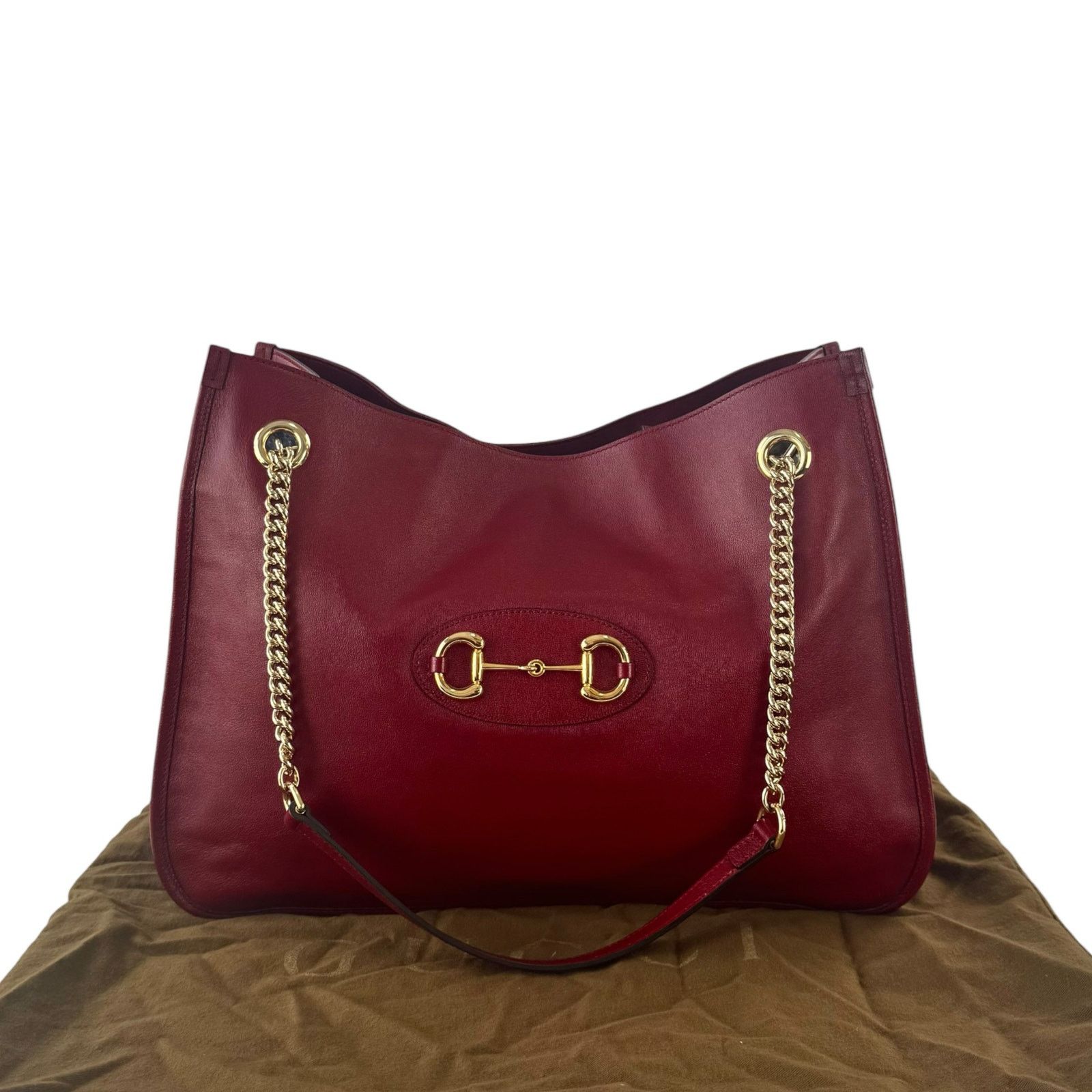 Gucci Gucci Horsebit Leather Two Way Bag Size ONE SIZE - 3 Thumbnail
