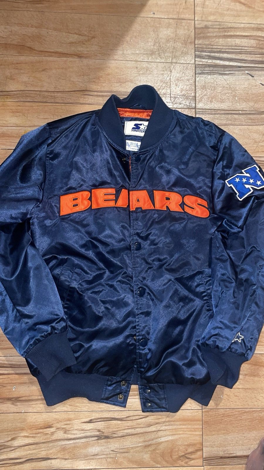 Starter Chicago Bears STARTER Vintage 90s NFL Bomber Jacket Men's M Size US M / EU 48-50 / 2 - 1 Thumbnail