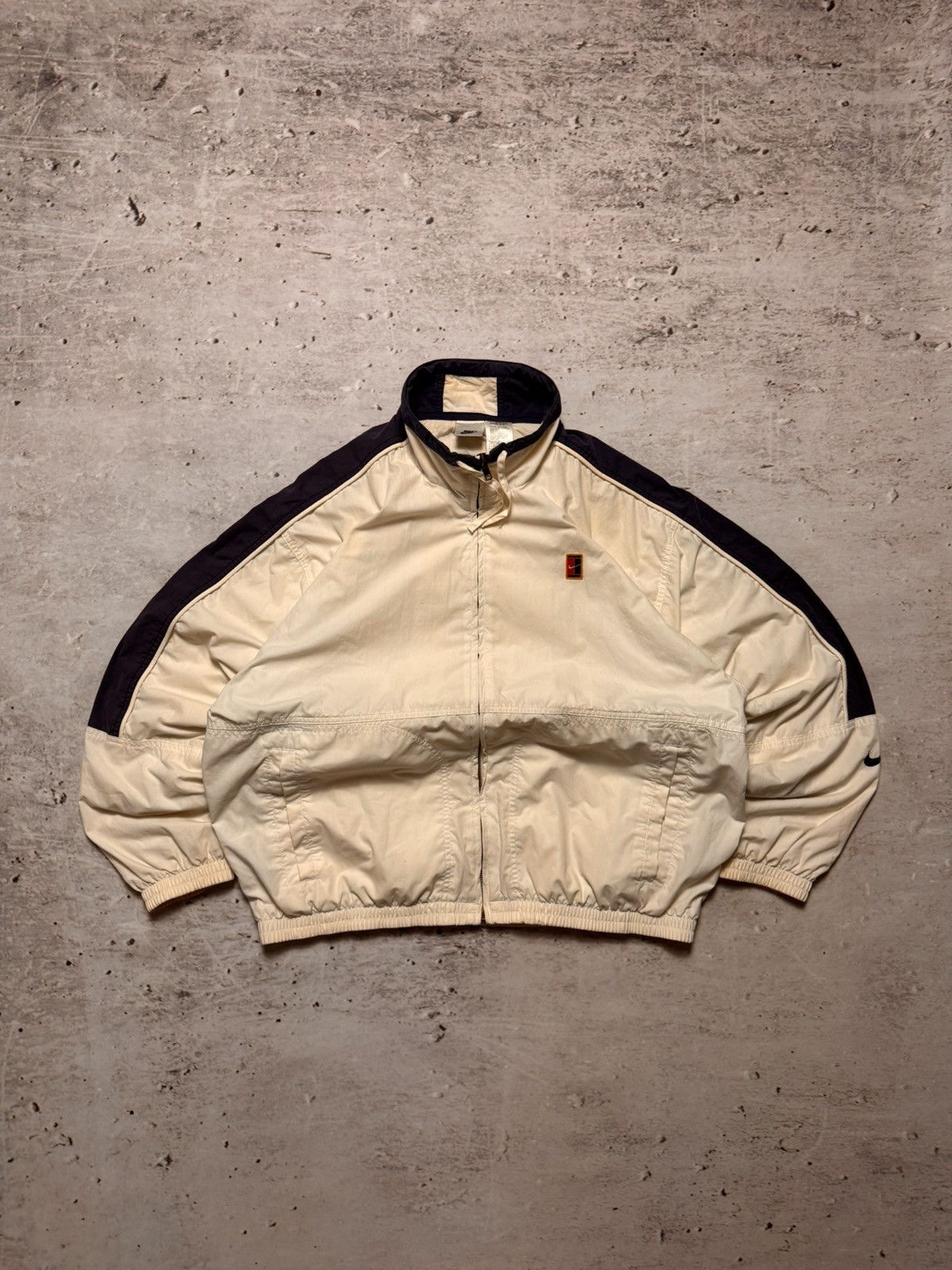 Nike × Nike ACG NIKE COURT VINTAGE BASIC LOGO OVERSIZE NYLON LIGHT JACKET Size US M / EU 48-50 / 2 - 1 Thumbnail