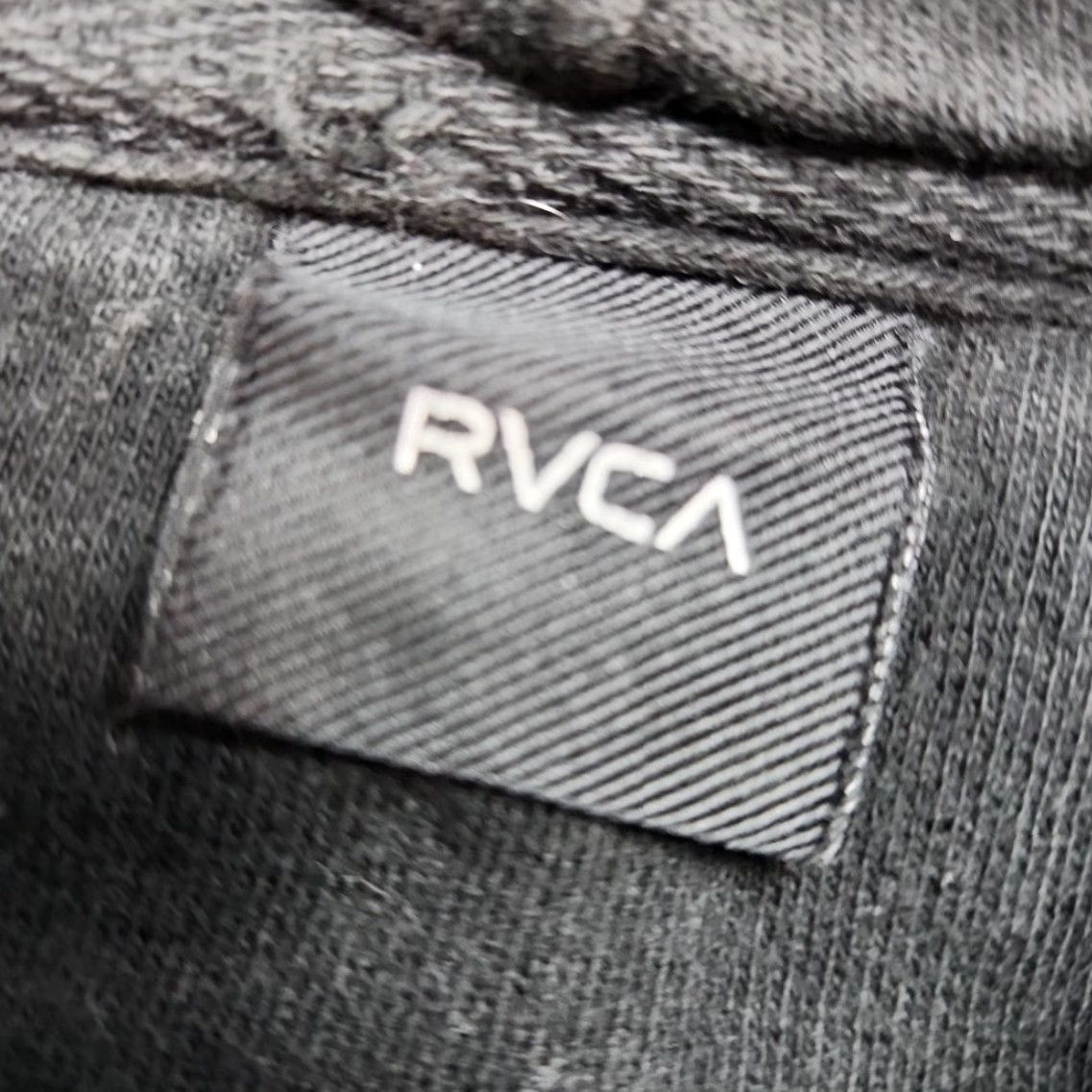 RVCA RVCA Hoodie Men 2XL Black Pullover White Red Graphic Logo Sweatshirt Size US XXL / EU 58 / 5 - 6 Thumbnail