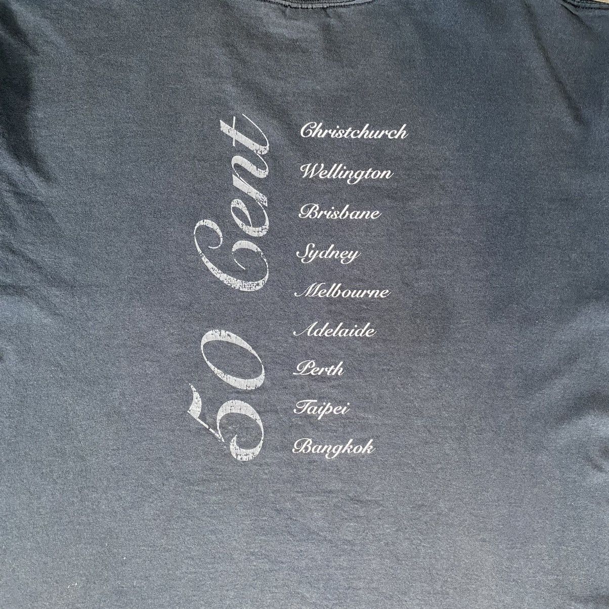 Rap Tees Vintage 2000’s G-Unit 50 cent Sun Faded Tour Promo Rap Tee Size US XL / EU 56 / 4 - 12 Thumbnail
