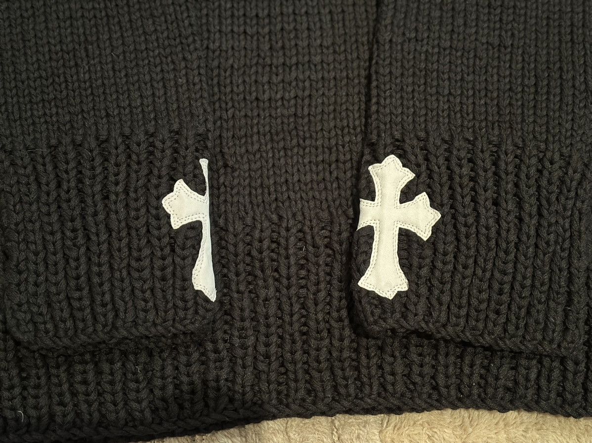 Chrome Hearts Chrome hearts rare 1/3 cashmere 2023 sweater Size US XL / EU 56 / 4 - 5 Thumbnail
