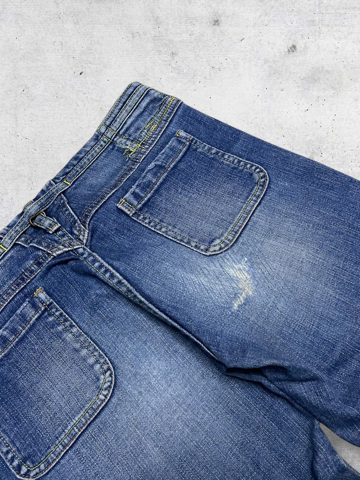 Marithe + Francois Girbaud VINTAGE MARITHE FRANCOIS GIRBAUD OG FLARED DENIM STREETWEAR Size US 29 - 15 Thumbnail