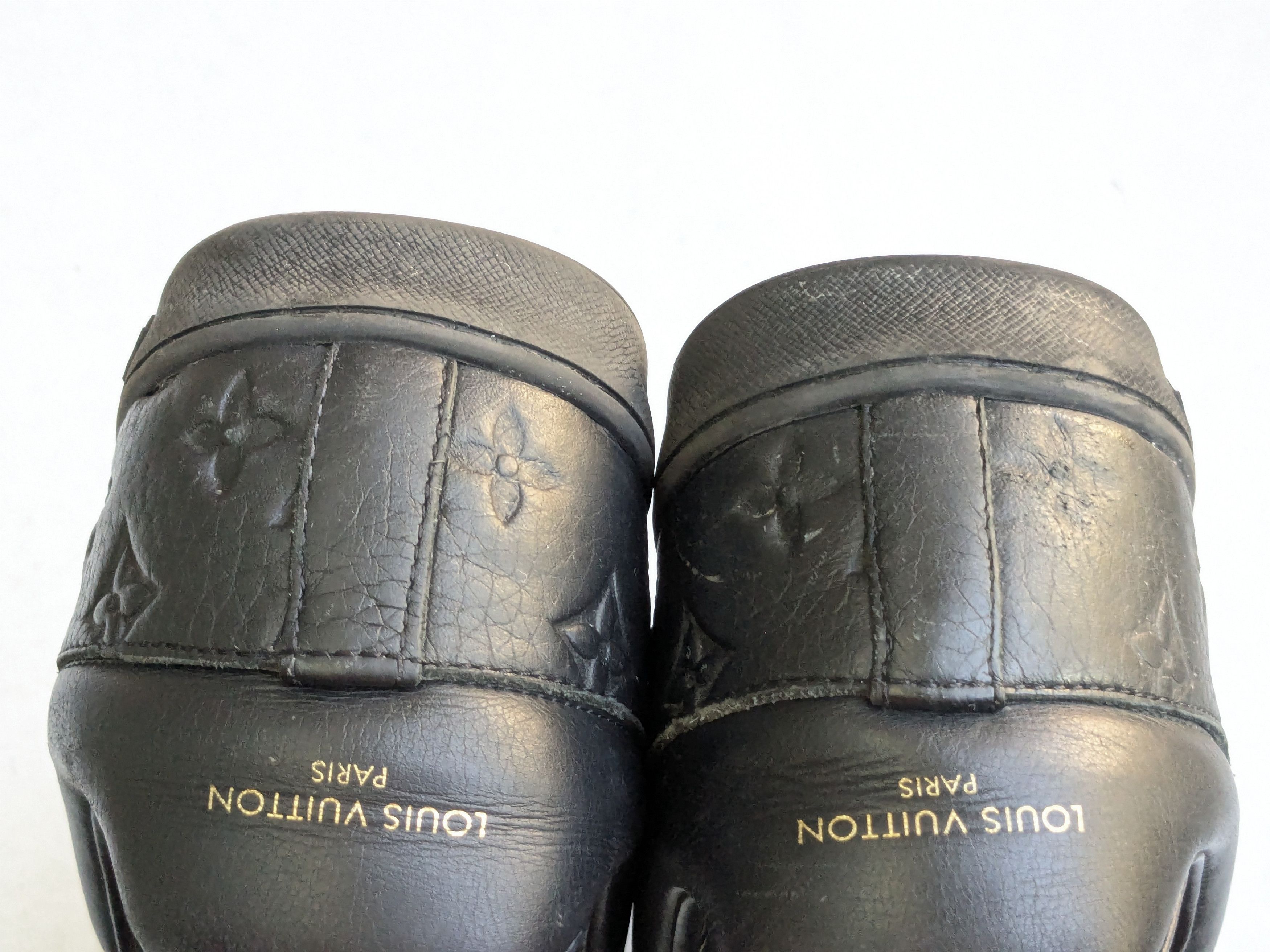 Louis Vuitton Louis Vuitton Luxembourg Black Monogram 11 Leather Size US 11 / EU 44 - 16 Thumbnail