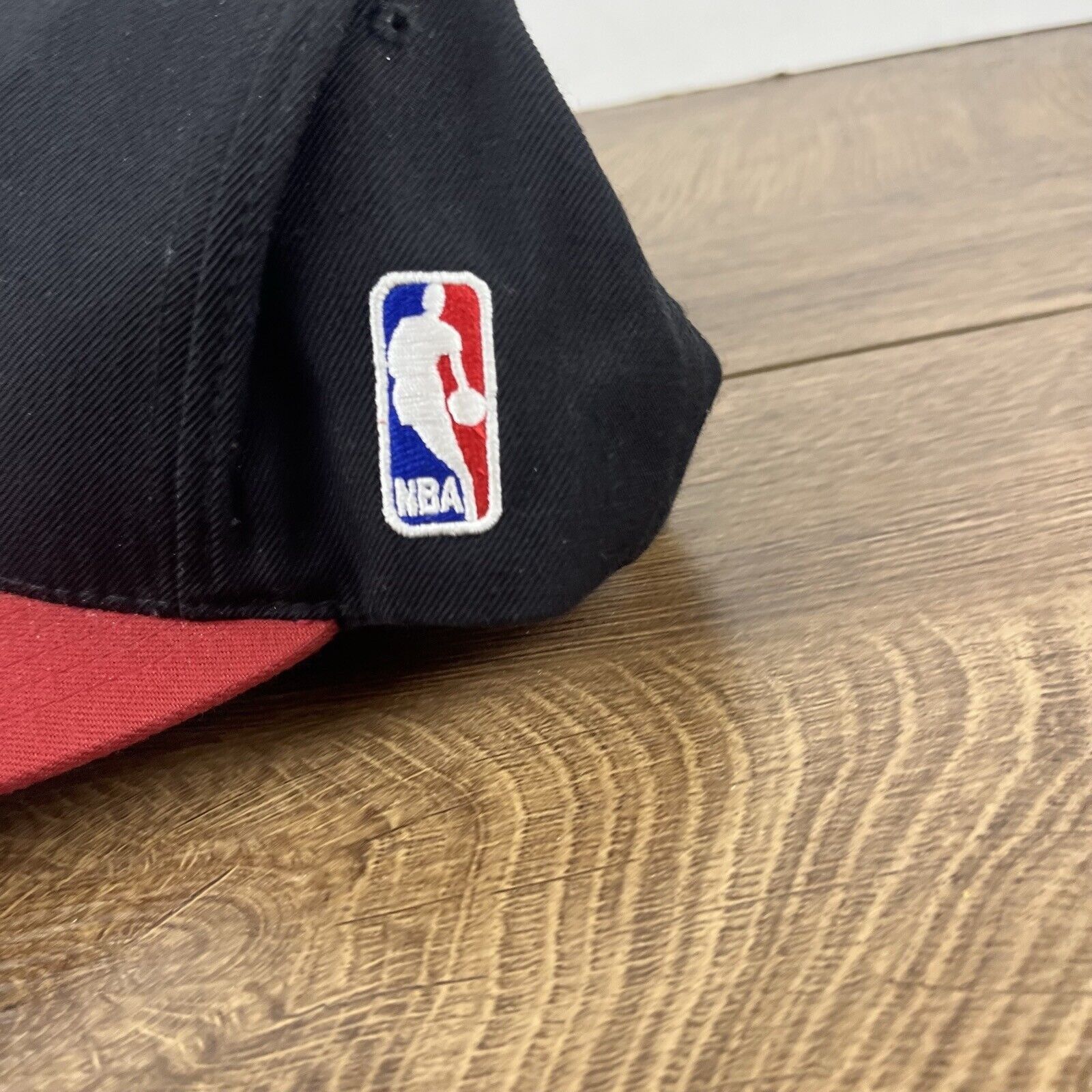 Mitchell & Ness Miami Heat Snapback Hat Black Mitchell & Ness Cap Adjustable Size ONE SIZE - 8 Thumbnail