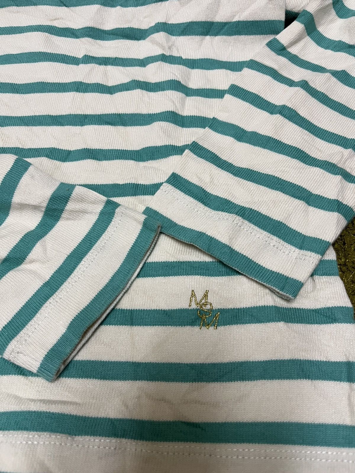 Le Mont Saint Michel Le Mont St Michel strip Long Sleeve Shirt Size US M / EU 48-50 / 2 - 5 Thumbnail