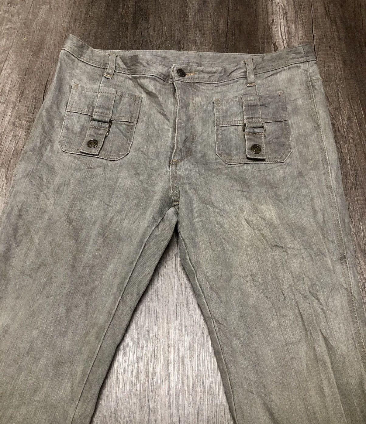 If Six Was Nine × Japanese Brand × Le Grande Bleu (L.G.B.) Vintage Bush Pant Denim Japanese Brand Unisex Size US 36 / EU 52 - 7 Thumbnail