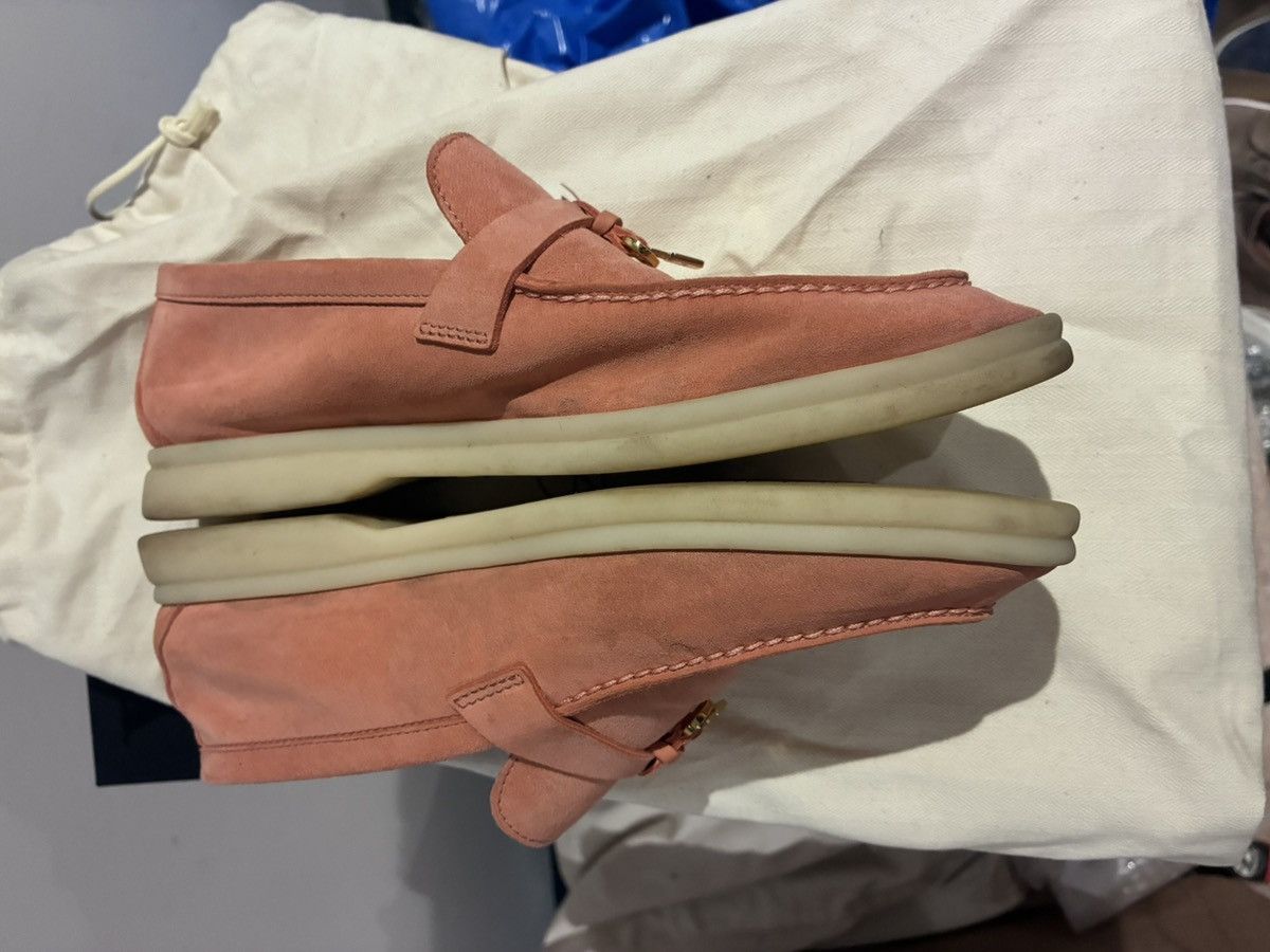 Loro Piana Loro piana pink summer charm walk uk 5 eu 38 Size US 8 / IT 38 - 4 Thumbnail