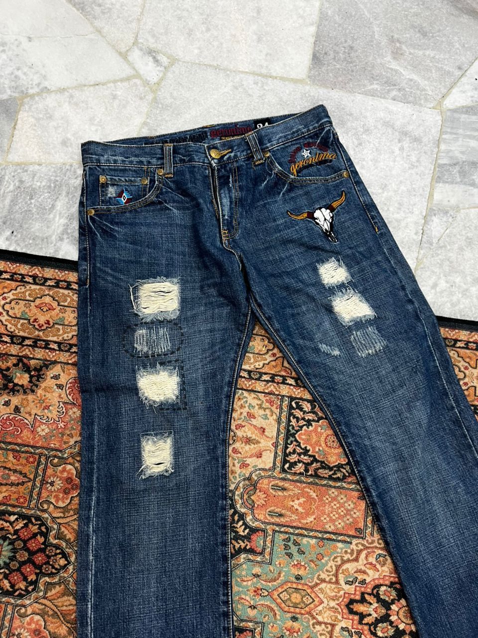 ARIZONA FREEDOM Arizona Freedom Geronimo Denim Jeans Size US 35 - 4 Thumbnail
