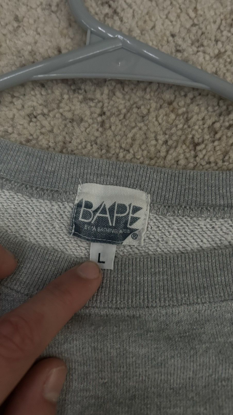 Bape Vintage Bape Rhinestone Crewneck Size US M / EU 48-50 / 2 - 4 Thumbnail