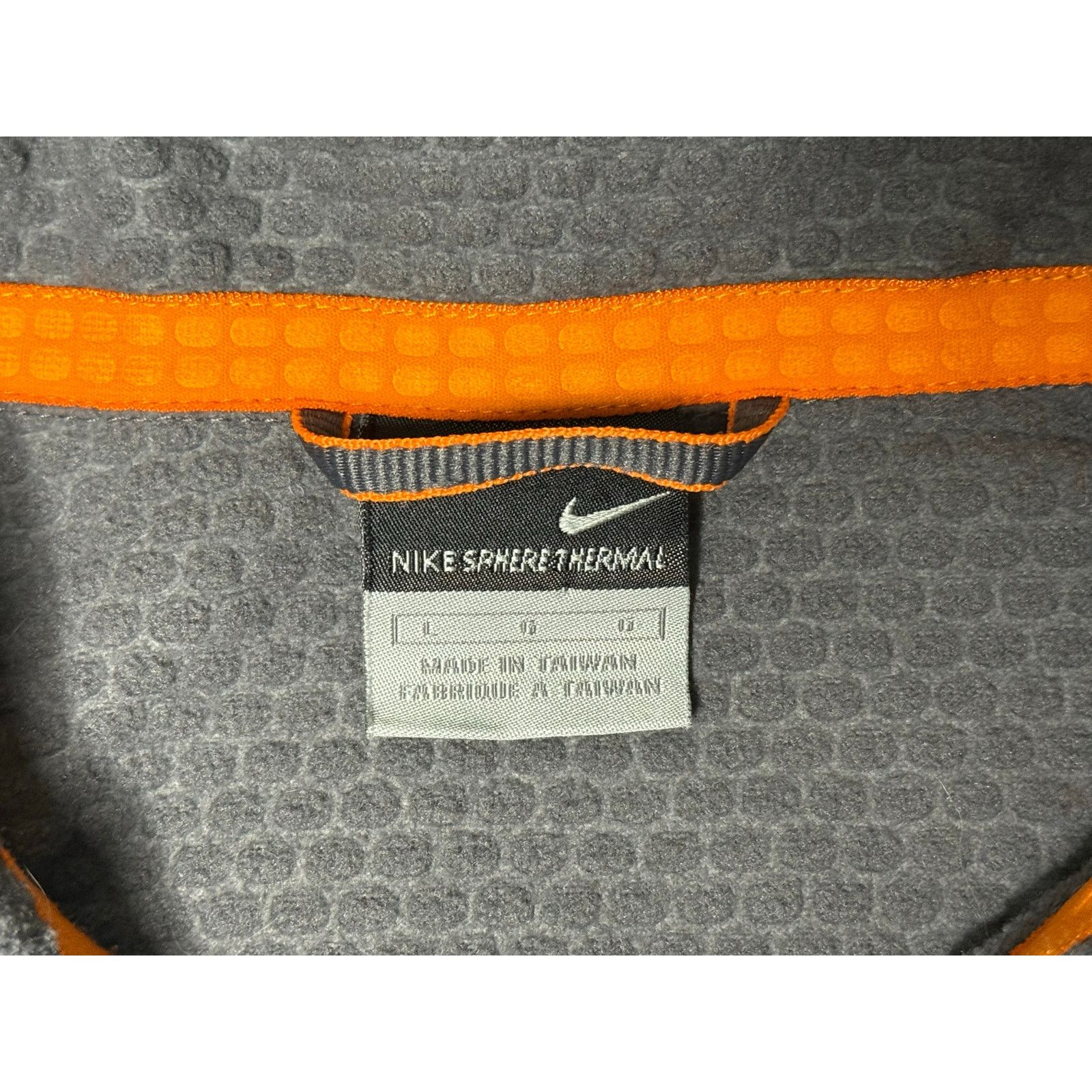 Nike × Vintage Vintage Y2K Nike Sphere Thermal Fleece Quarter Zip Large Size US L / EU 52-54 / 3 - 3 Thumbnail