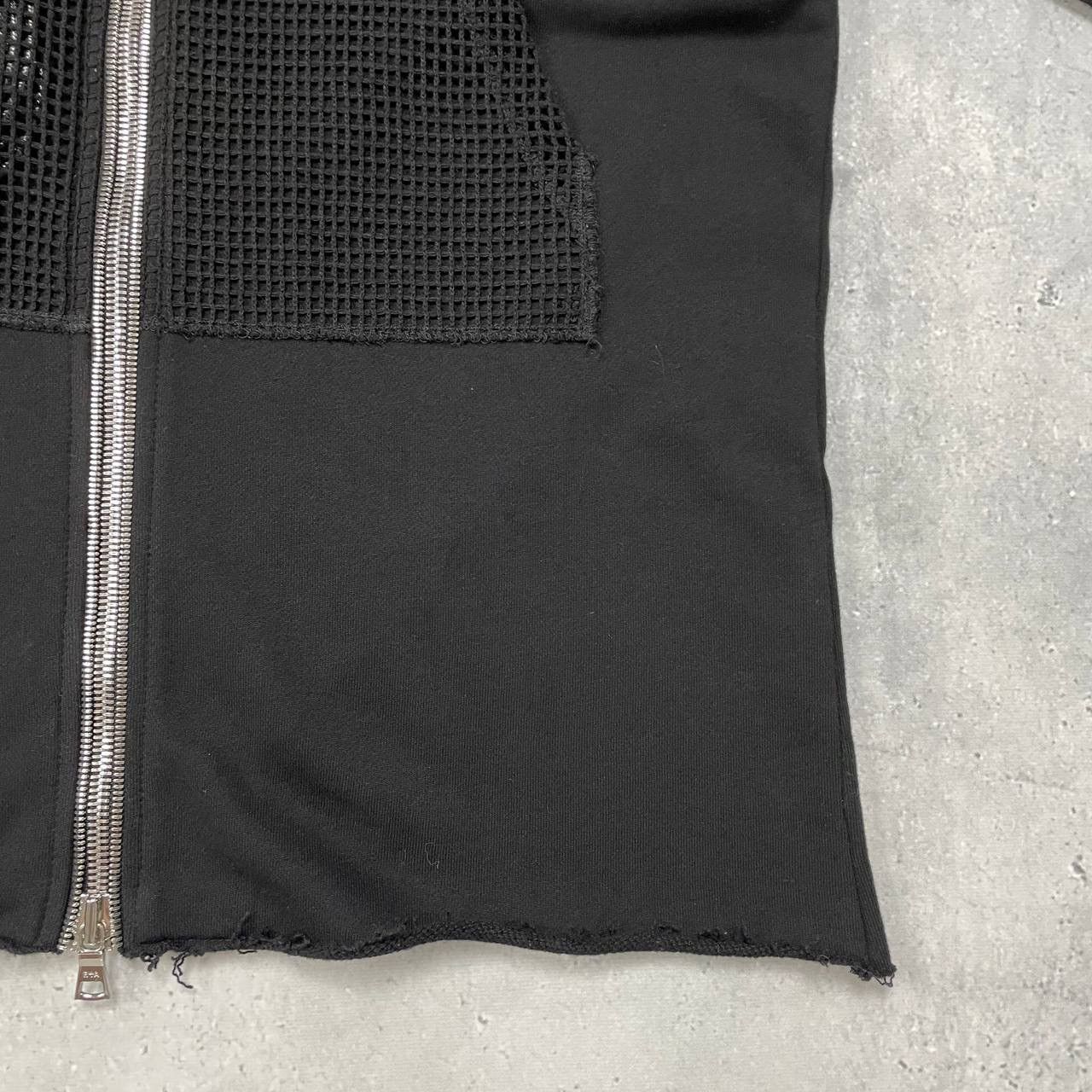 Rta RTA Full Zip-Up Hoodie With Leather Sleeves Women's Black Size M / US 6-8 / IT 42-44 - 11 Thumbnail