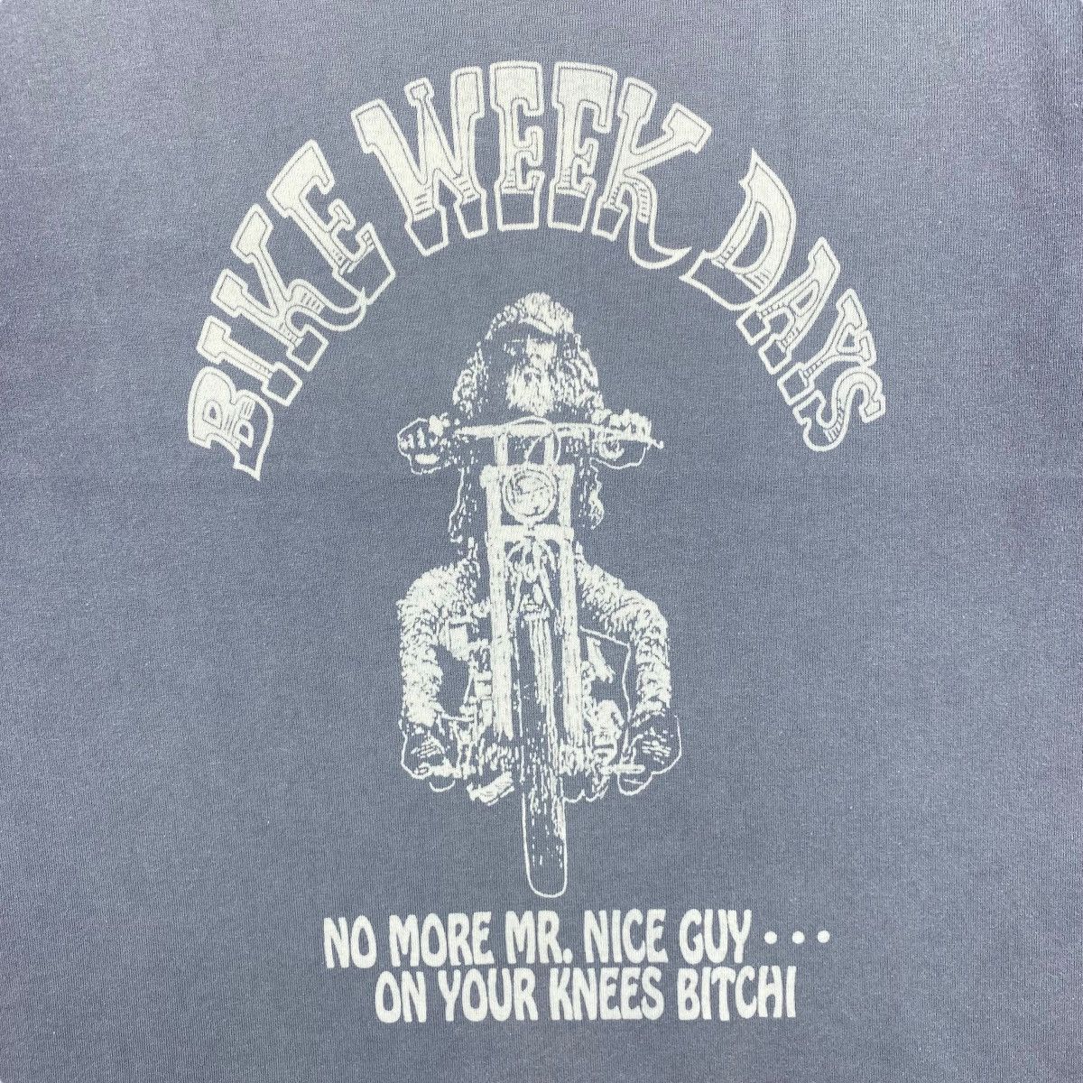 The Flat Head Faded Distressed FLAT HEAD Bike Week Days Custom By DHM Tee Size US M / EU 48-50 / 2 - 2 Thumbnail