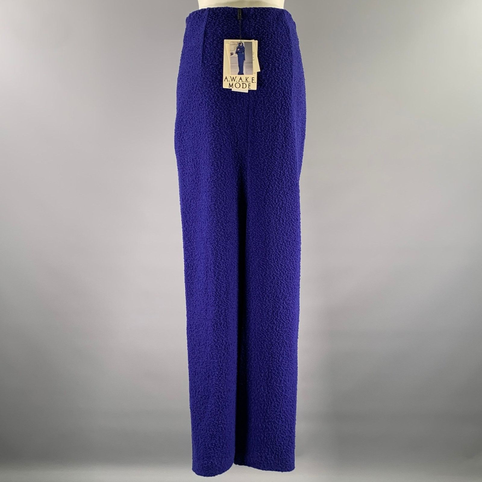A.W.A.K.E. MODE A.W.A.K.E.MODE Size 2 Purple Wool Polyamide Maxi Long Skirt Size 26" / US 2 / IT 38 - 3 Thumbnail