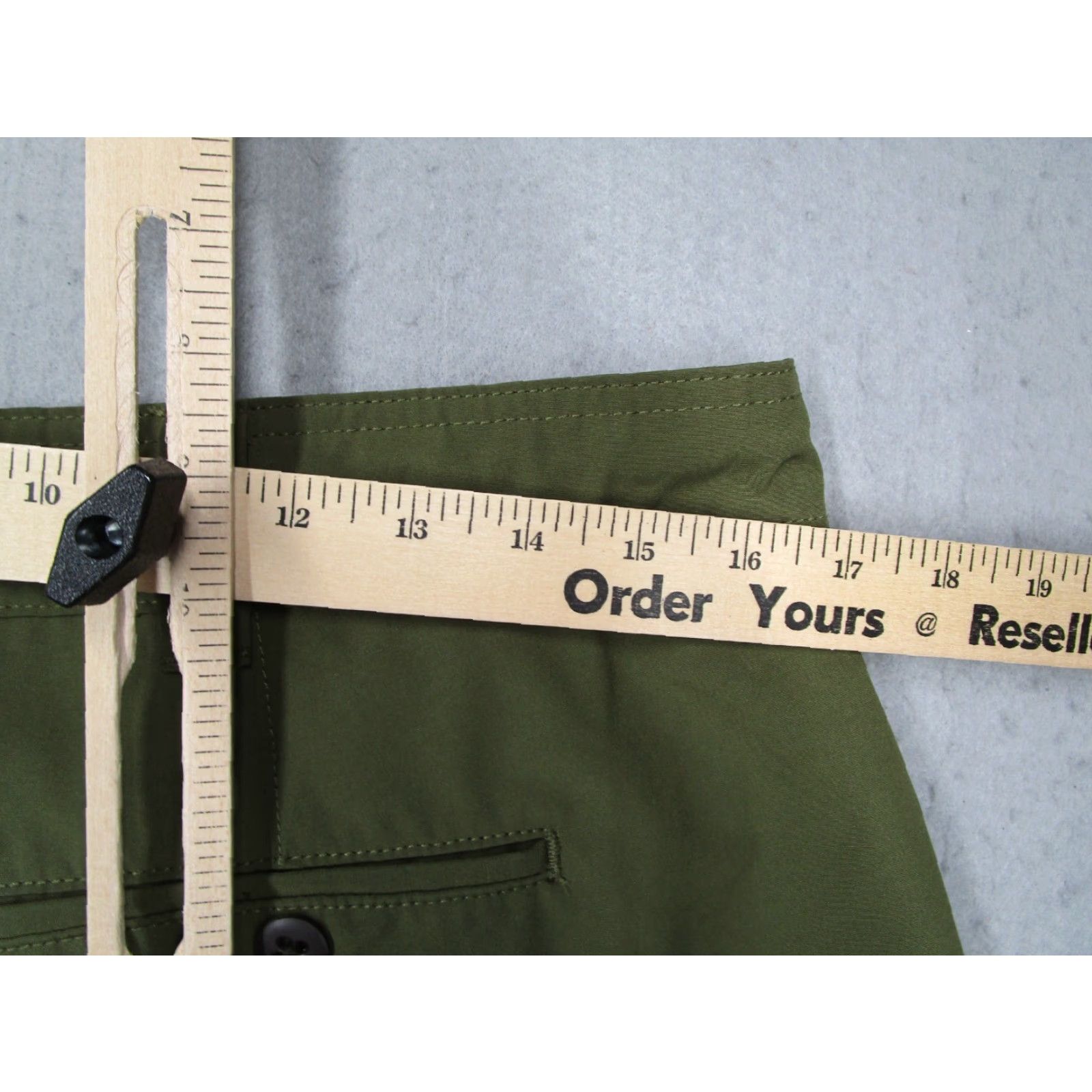 CO Guide Boat Co Men’s Green Hybrid Shorts M 9" Casual Outdoor Pocketed Drawstring Chino Size US 31 - 6 Thumbnail