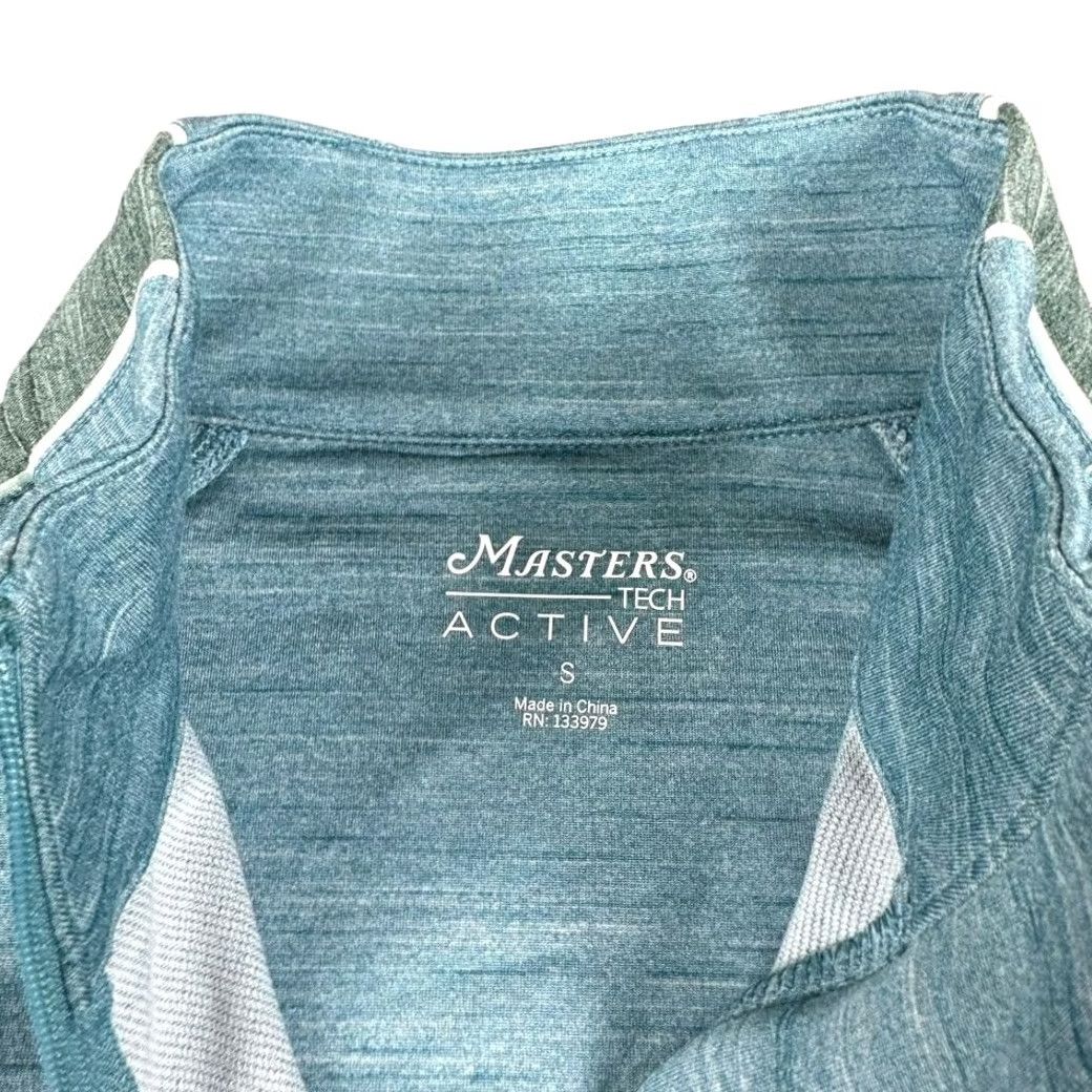 Vintage Masters Augusta Golf Track Jacket Women's S Active Pullover 1/4 Zip Blue Size S / US 4 / IT 40 - 7 Thumbnail