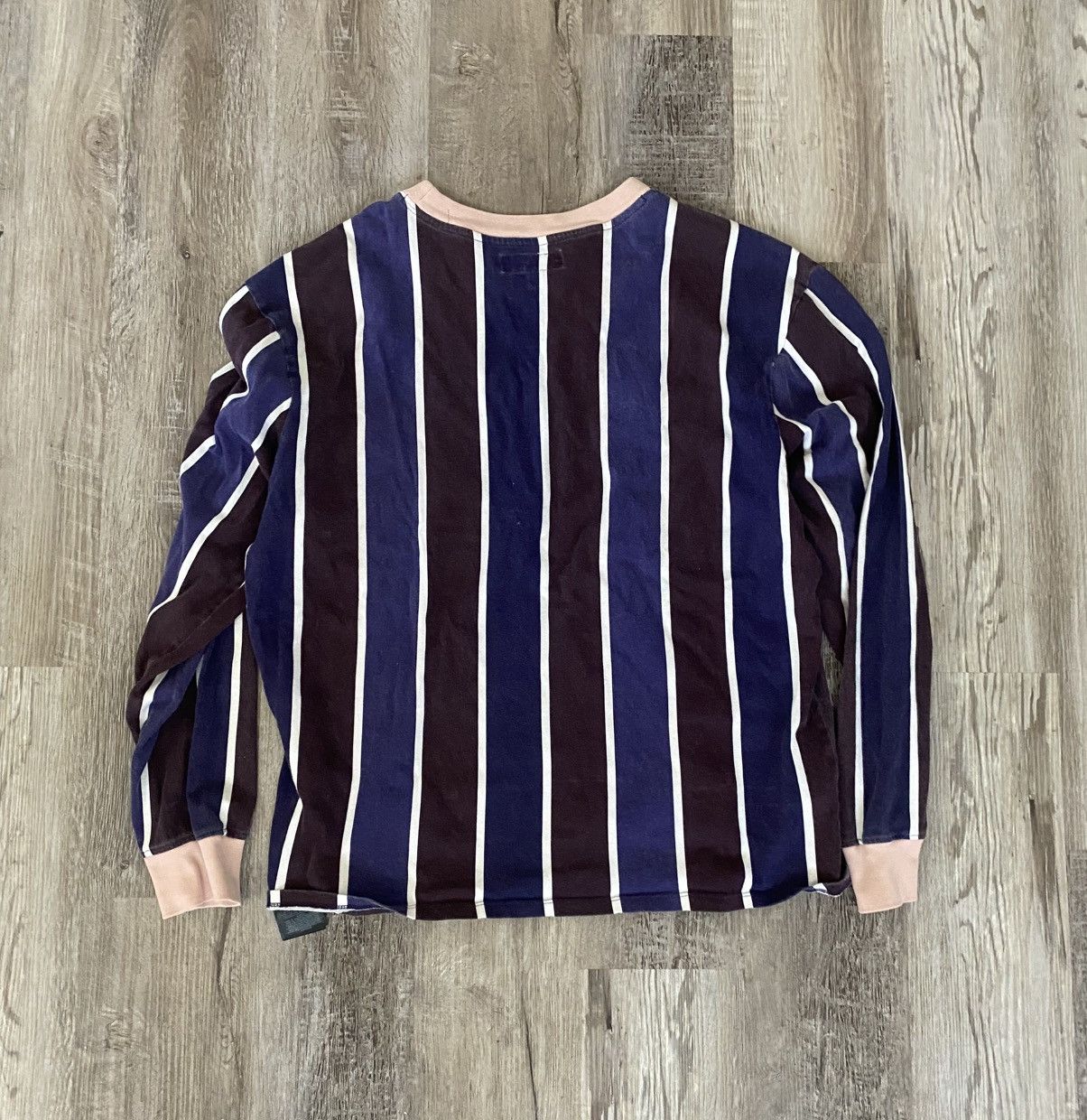 Guess Guess Striped Long Sleeve Tee Size US L / EU 52-54 / 3 - 2 Thumbnail