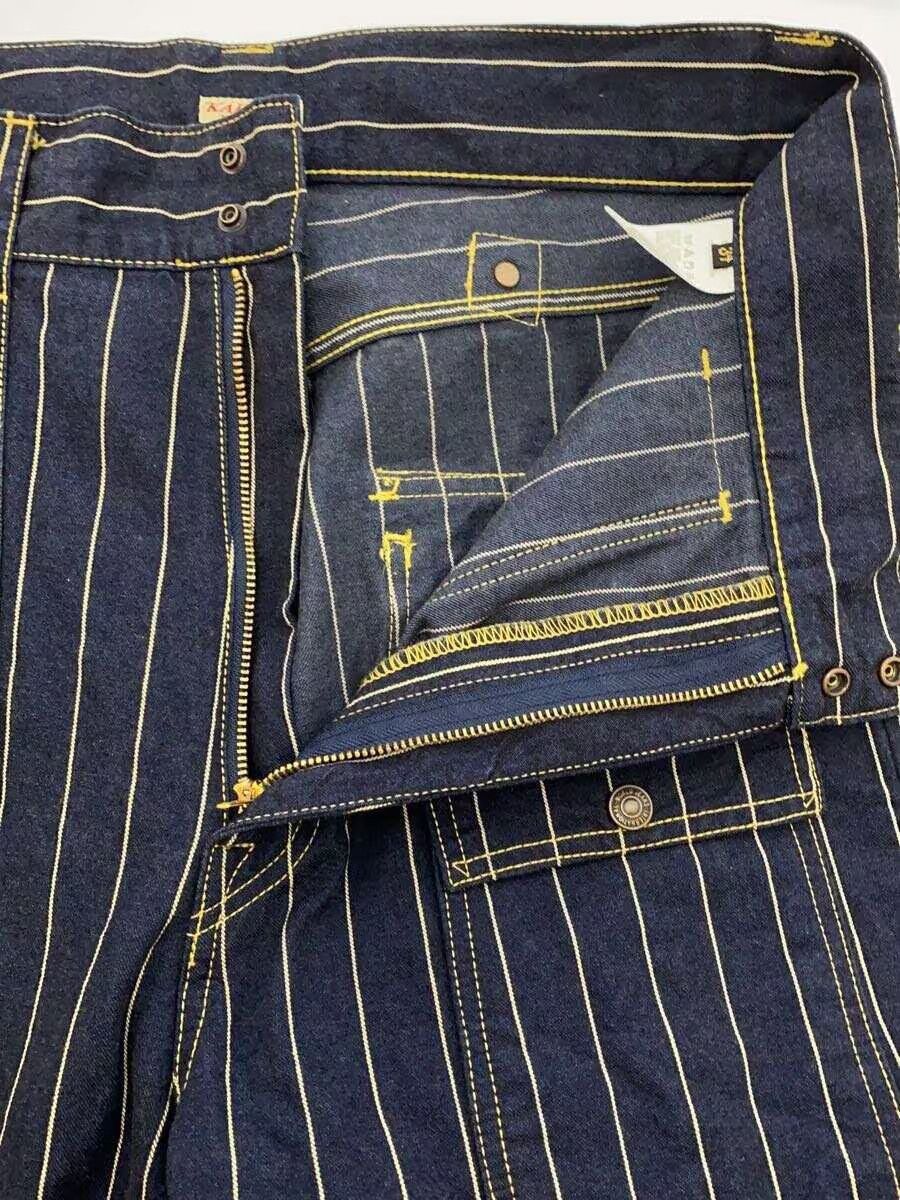 Kapital Striped Cargo Denim Jeans Size US 33 - 3 Thumbnail