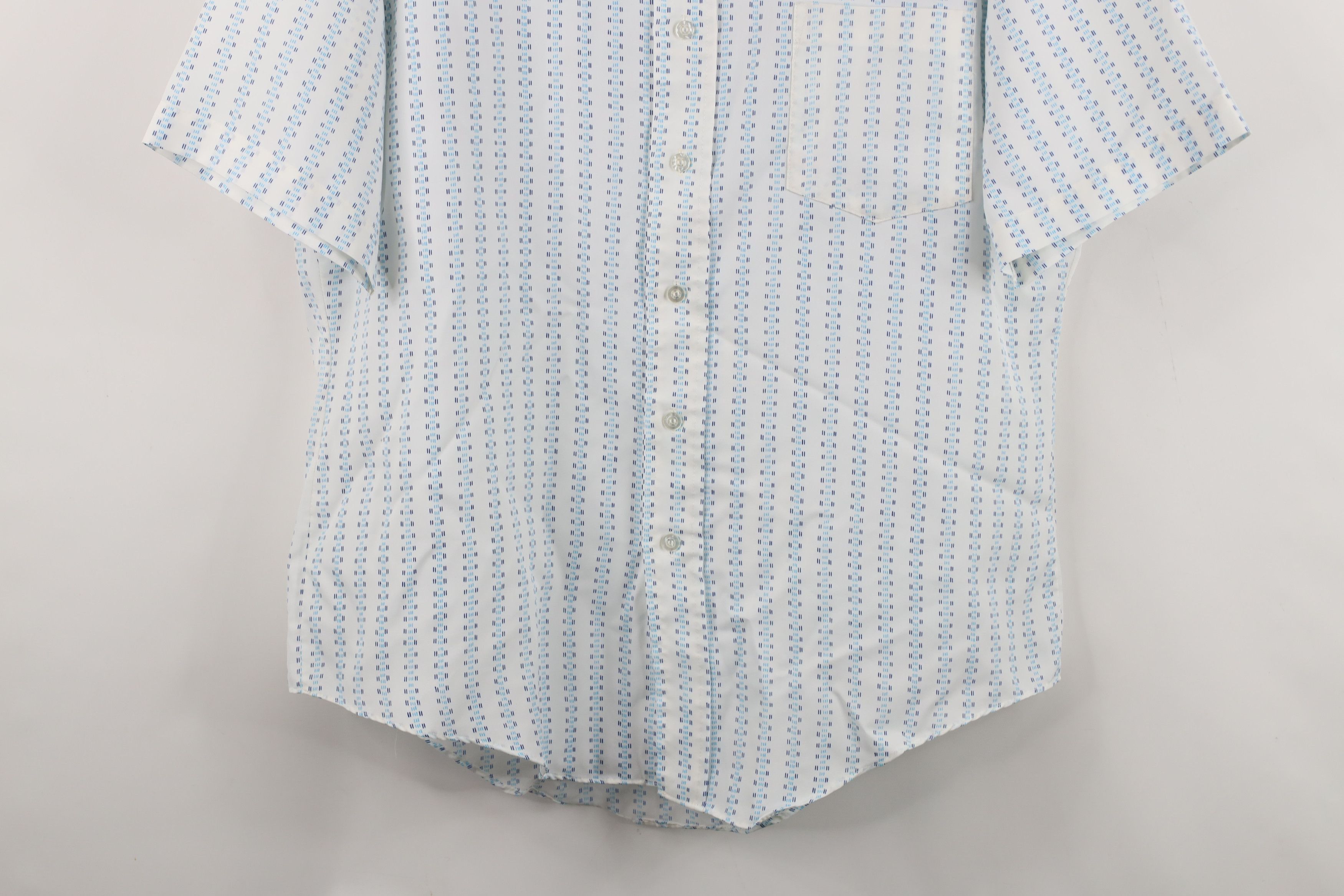 Vintage Vintage 70s Streetwear Short Sleeve Collared Button Shirt Size US XL / EU 56 / 4 - 3 Thumbnail