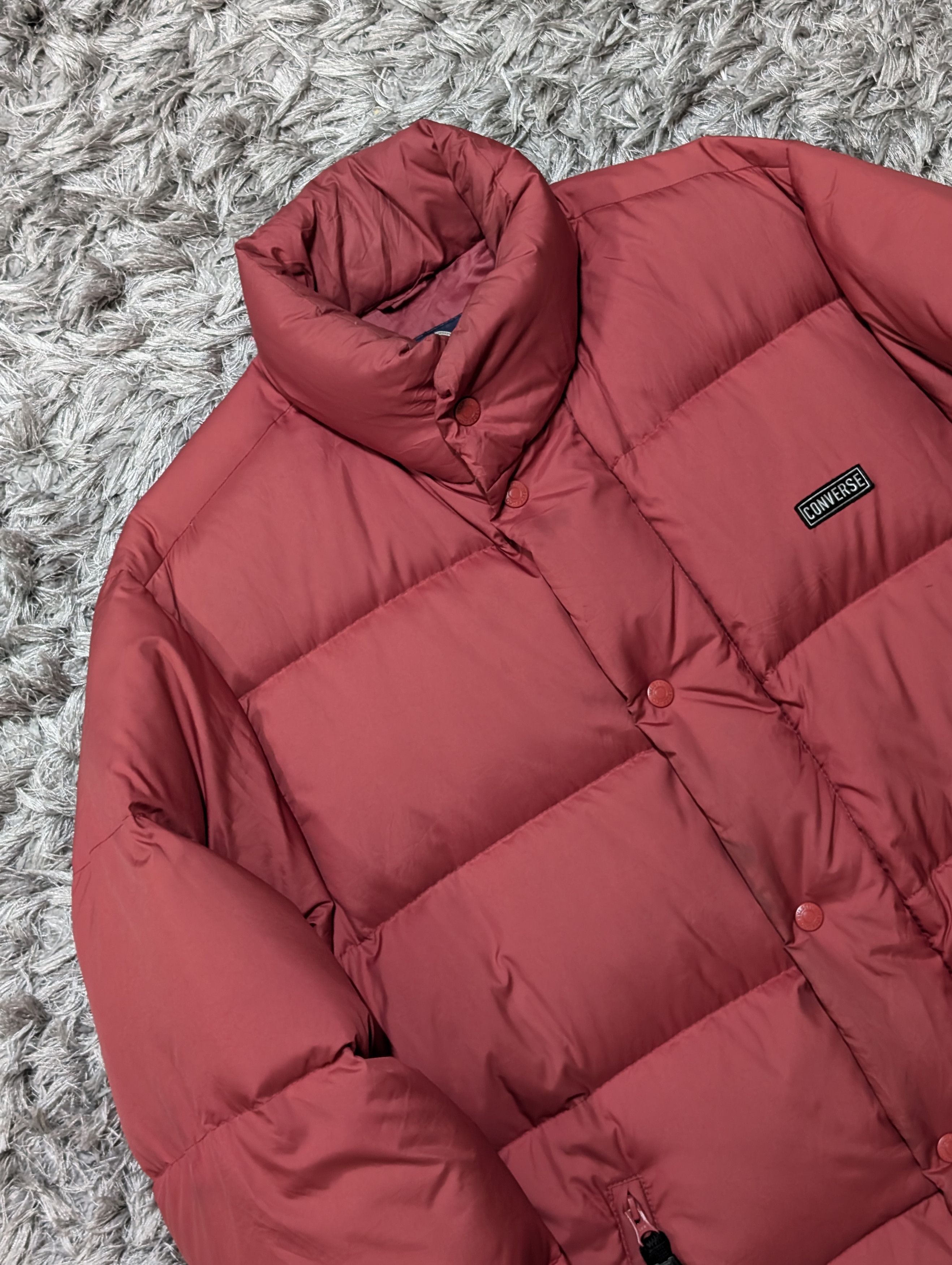 Converse Vintage Converse Down Jacket Puffer Winterwear Nuptse Swtr Size US M / EU 48-50 / 2 - 6 Thumbnail
