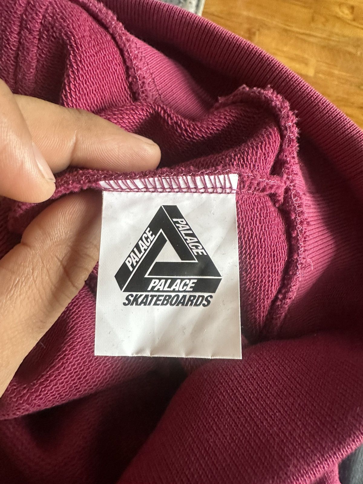 Palace Palace reaper hoodie beetroot hoodie XL Size US XL / EU 56 / 4 - 5 Thumbnail