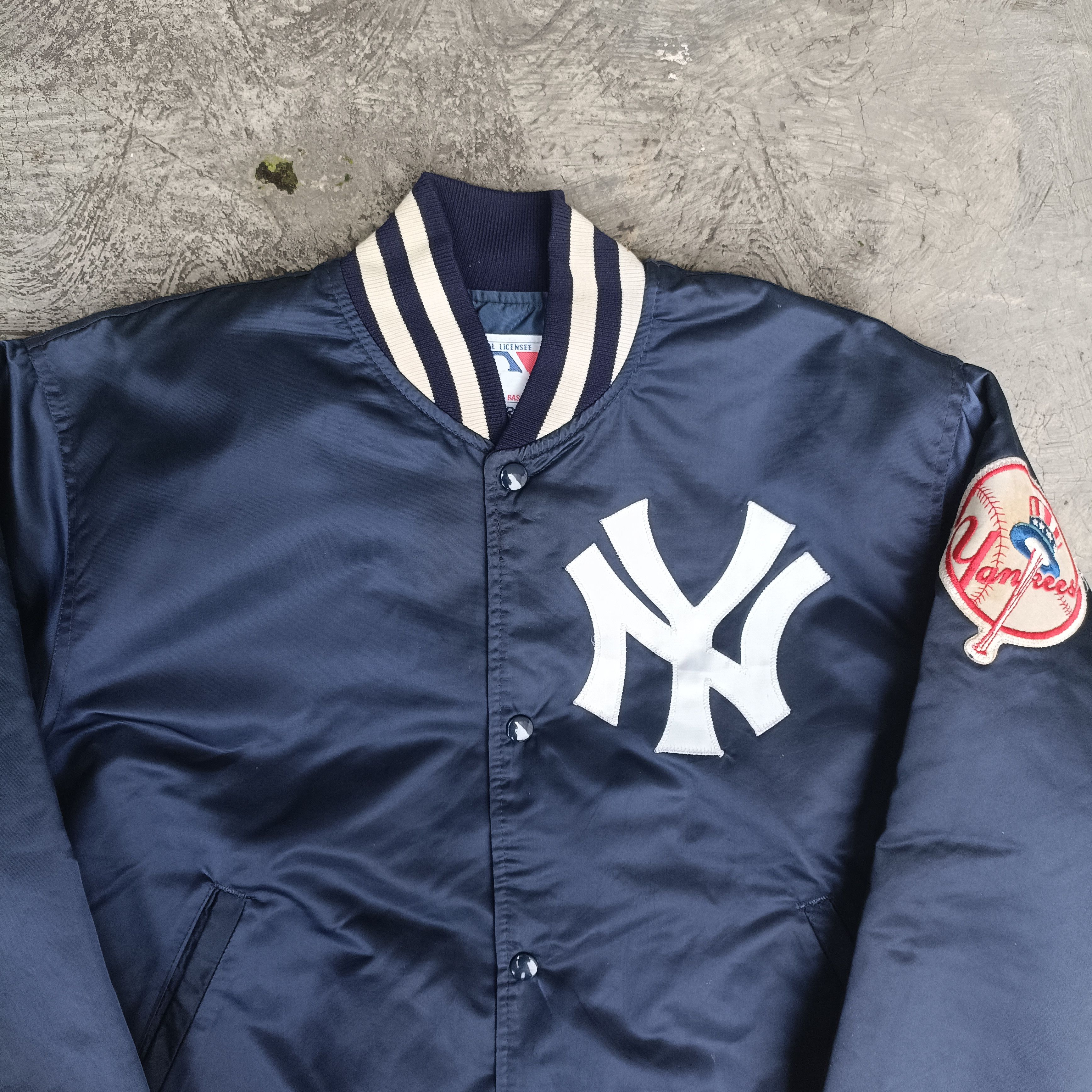 New York Yankees Vintage MLB New York Yankees By starter Baseball Jacket Size US M / EU 48-50 / 2 - 2 Thumbnail