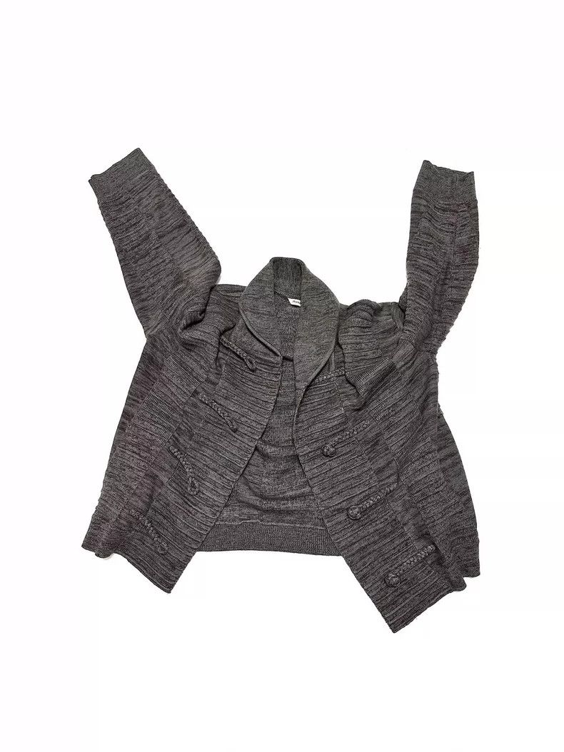 Issey Miyake issey miyake Chinese-style button-down knitted coat Size US M / EU 48-50 / 2 - 2 Thumbnail