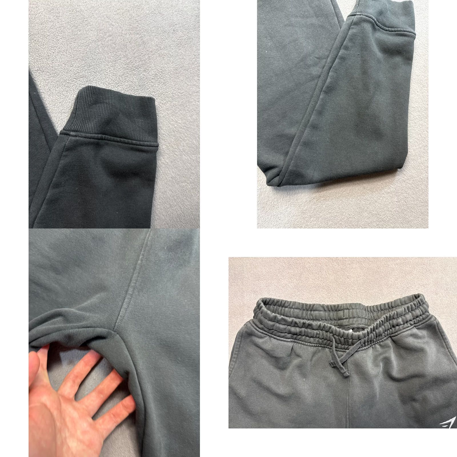 Gymshark Gymshark Pants Mens Size S Jogger Black - Training Gym Activewear Clothing | Regular Size US 29 - 8 Thumbnail