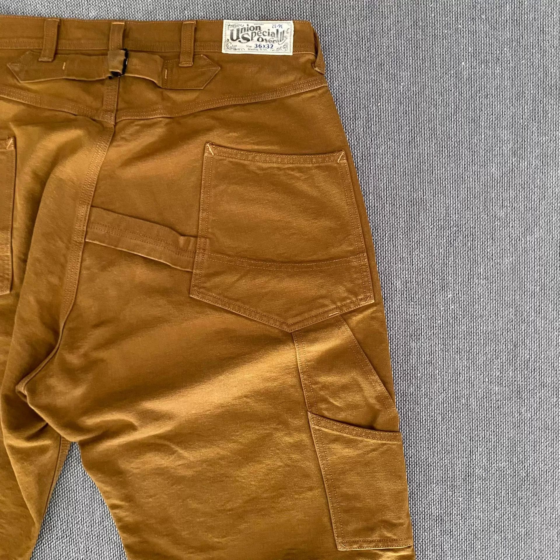 Freewheelers Freewheelers Brown Heavyweight Canvas Work Pants 36 Size US 36 / EU 52 - 5 Thumbnail