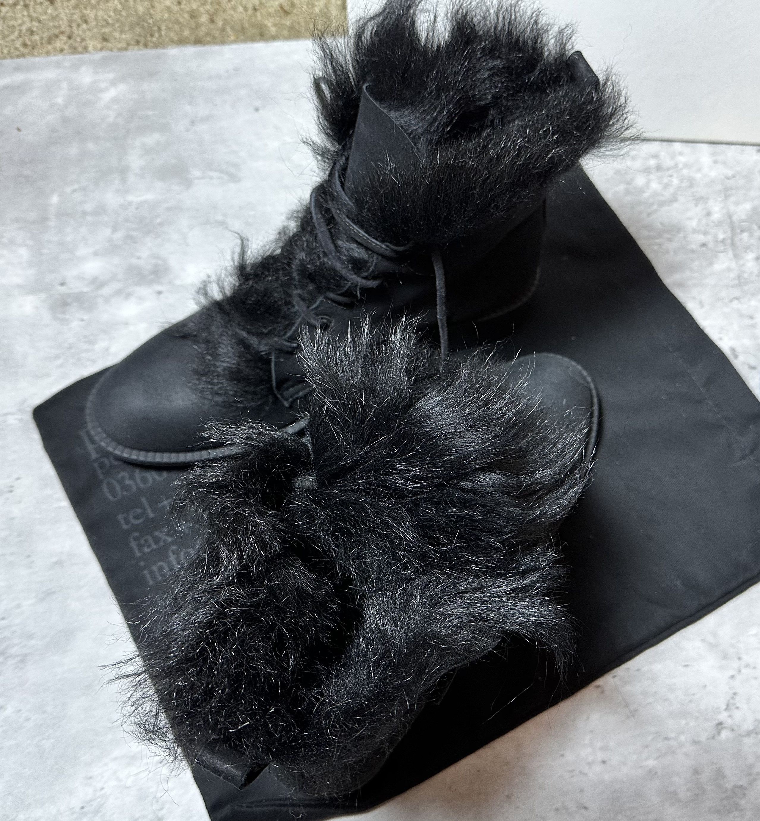 Pedro Garcia Pedro Garcia fur-lined lambskin lace-up boots Size US 11 / IT 41 - 6 Thumbnail
