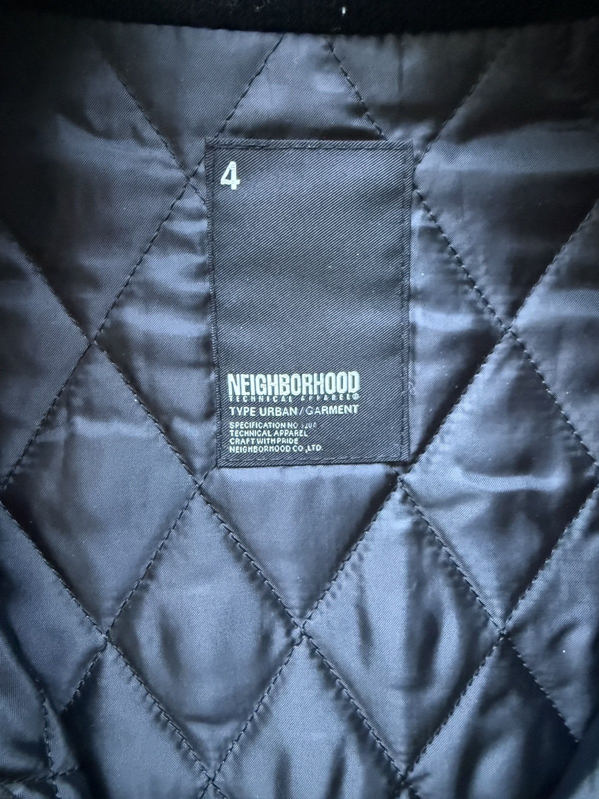 Neighborhood Black Tomahawk Leather Jacket Size US XL / EU 56 / 4 - 6 Thumbnail